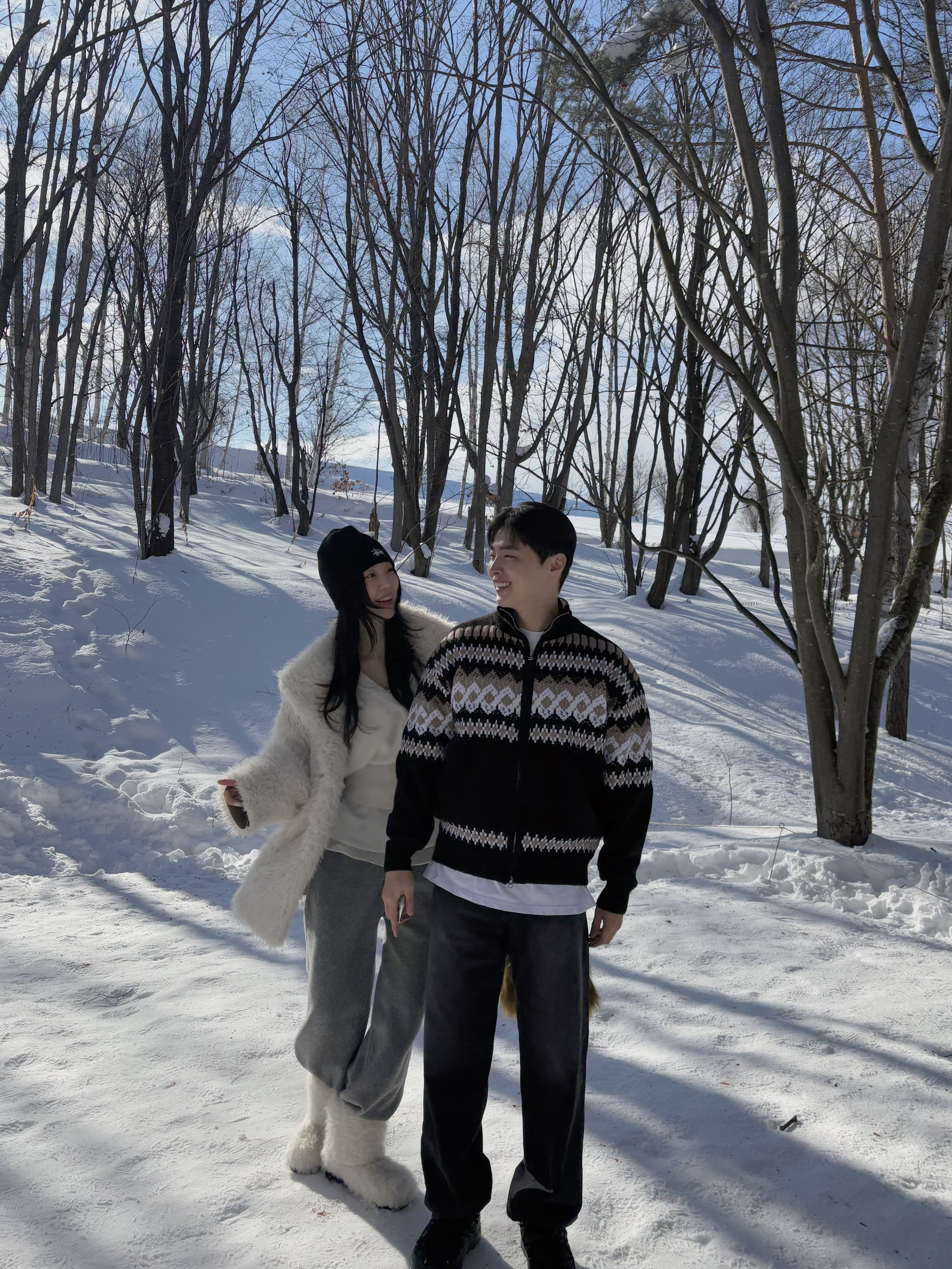 Stussy Basic Skullcap Beanie Black, The North Face Borealis Short Boots Black 착용 스타일 - 2