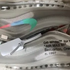Nike x Off-White Air Max 97 Menta 착용 스타일