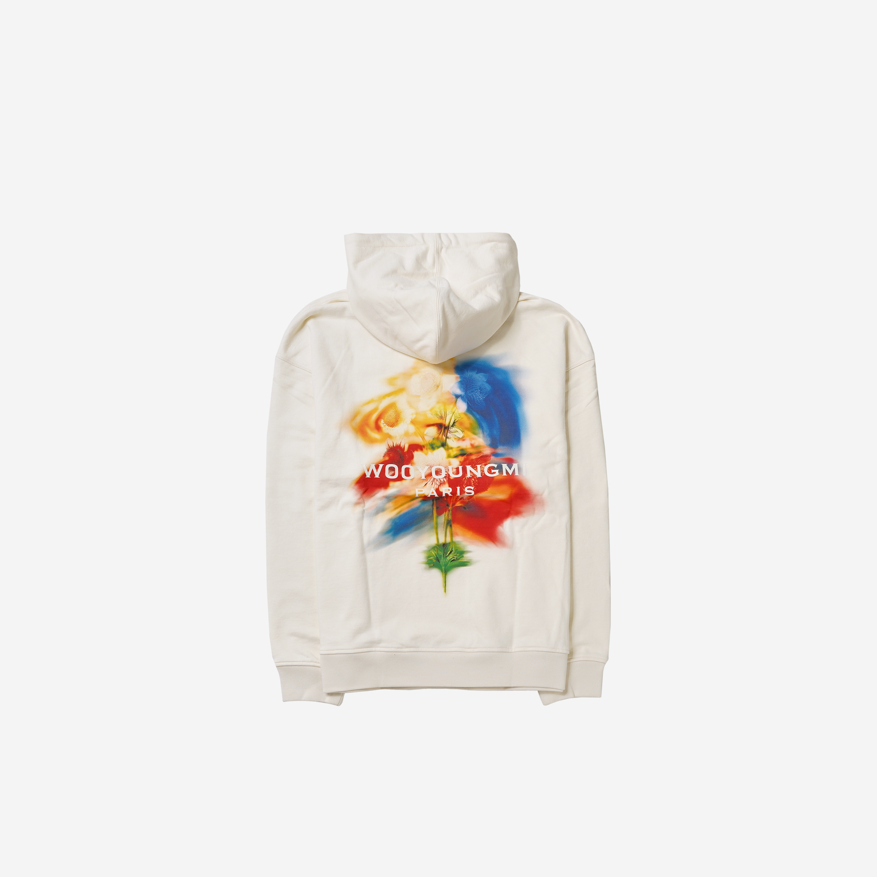 Wooyoungmi Swaying Flower Hoodie Ivory - 24FW