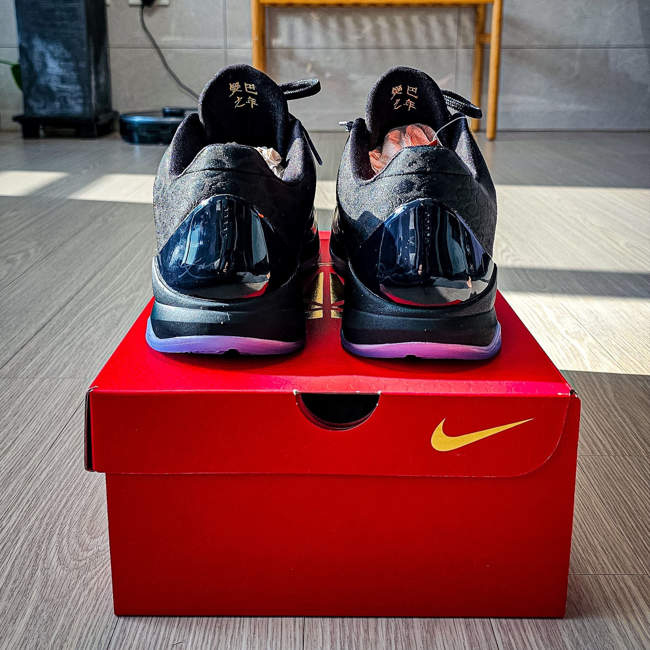 Nike Kobe 5 Protro Year of the Mamba Eggplant 착용 스타일 - 7
