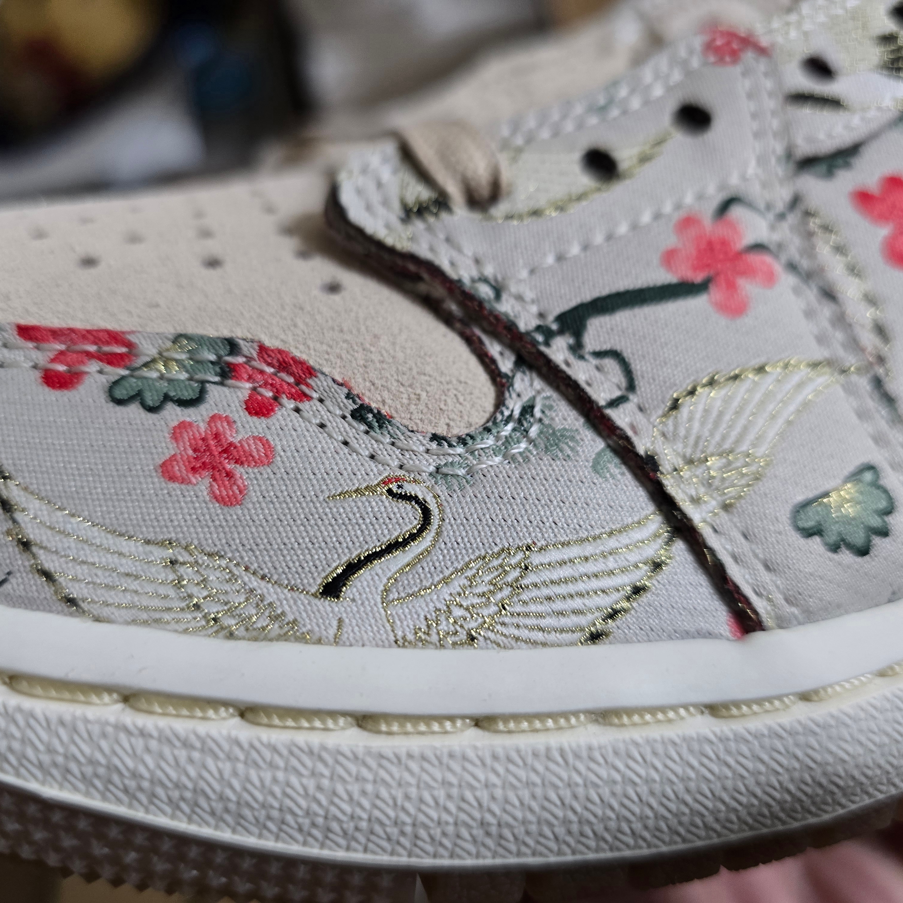 Jordan 1 Retro Low OG Rui Cranes 착용 스타일 - 2
