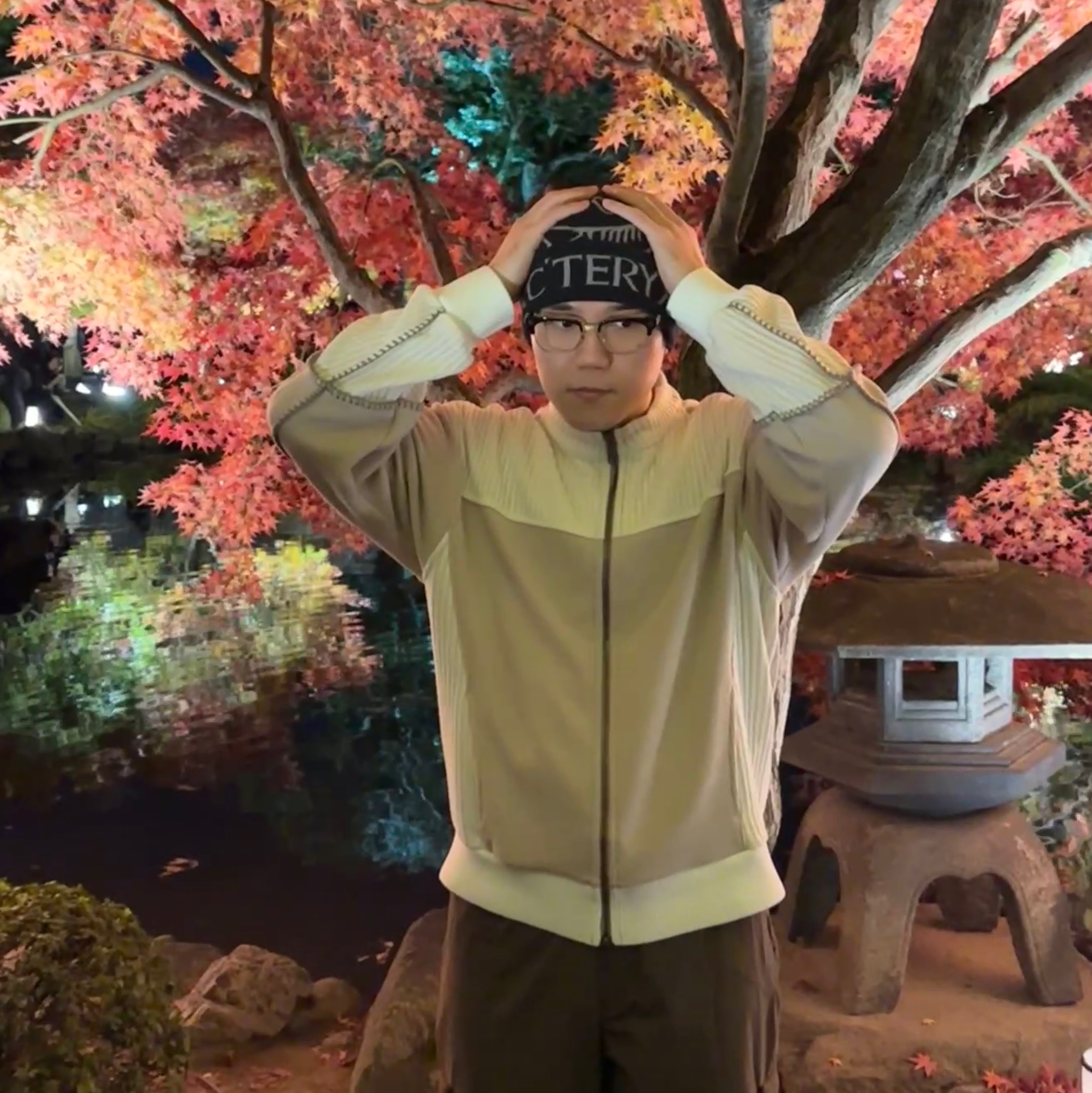 Arc'teryx Bird Word Toque Black Void, Chrome Hearts Bonennoisseur II Black Brushed Silver 착용 스타일