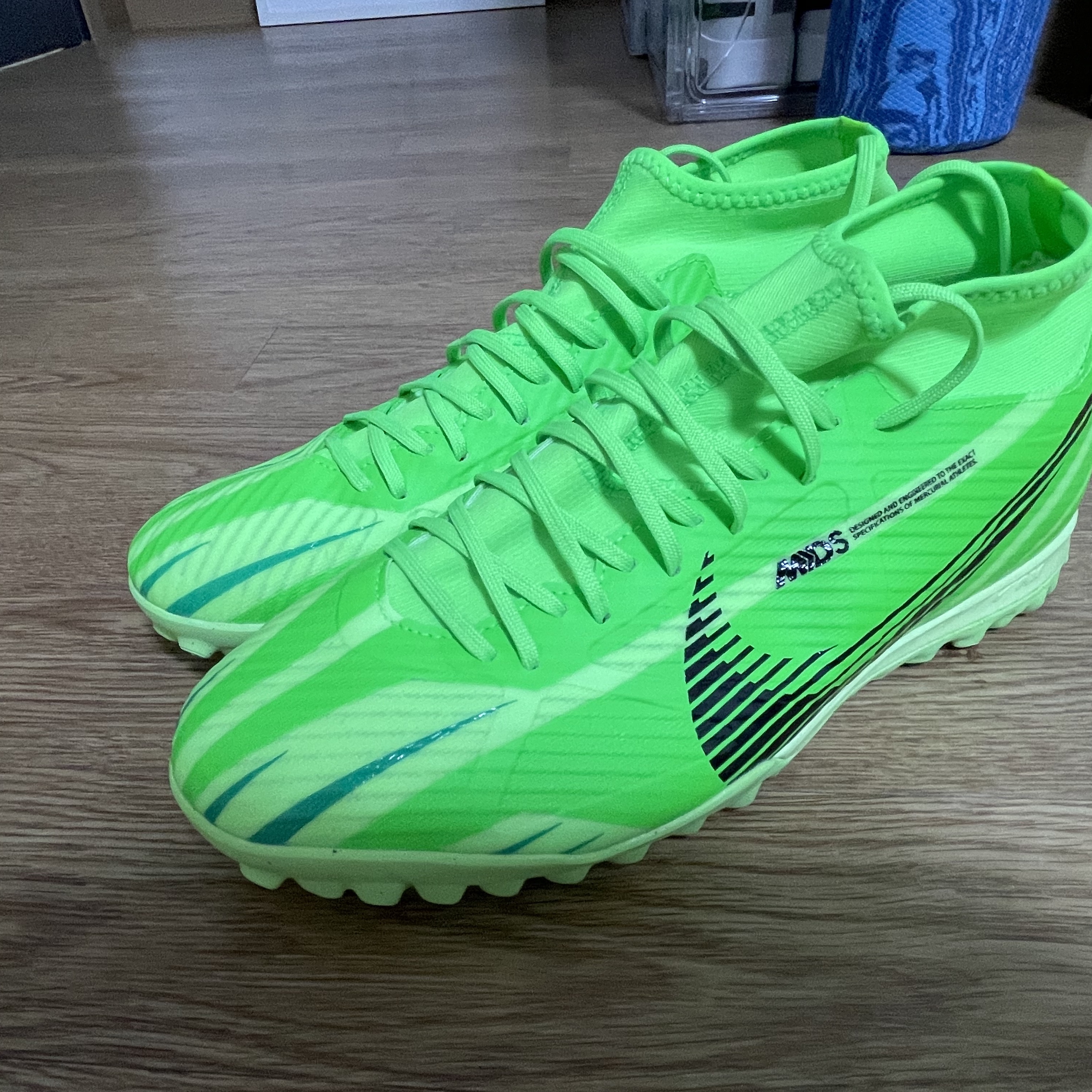 Nike Zoom Mercurial Superfly 9 Academy Dream Speed TF Green Strike Black 착용 스타일