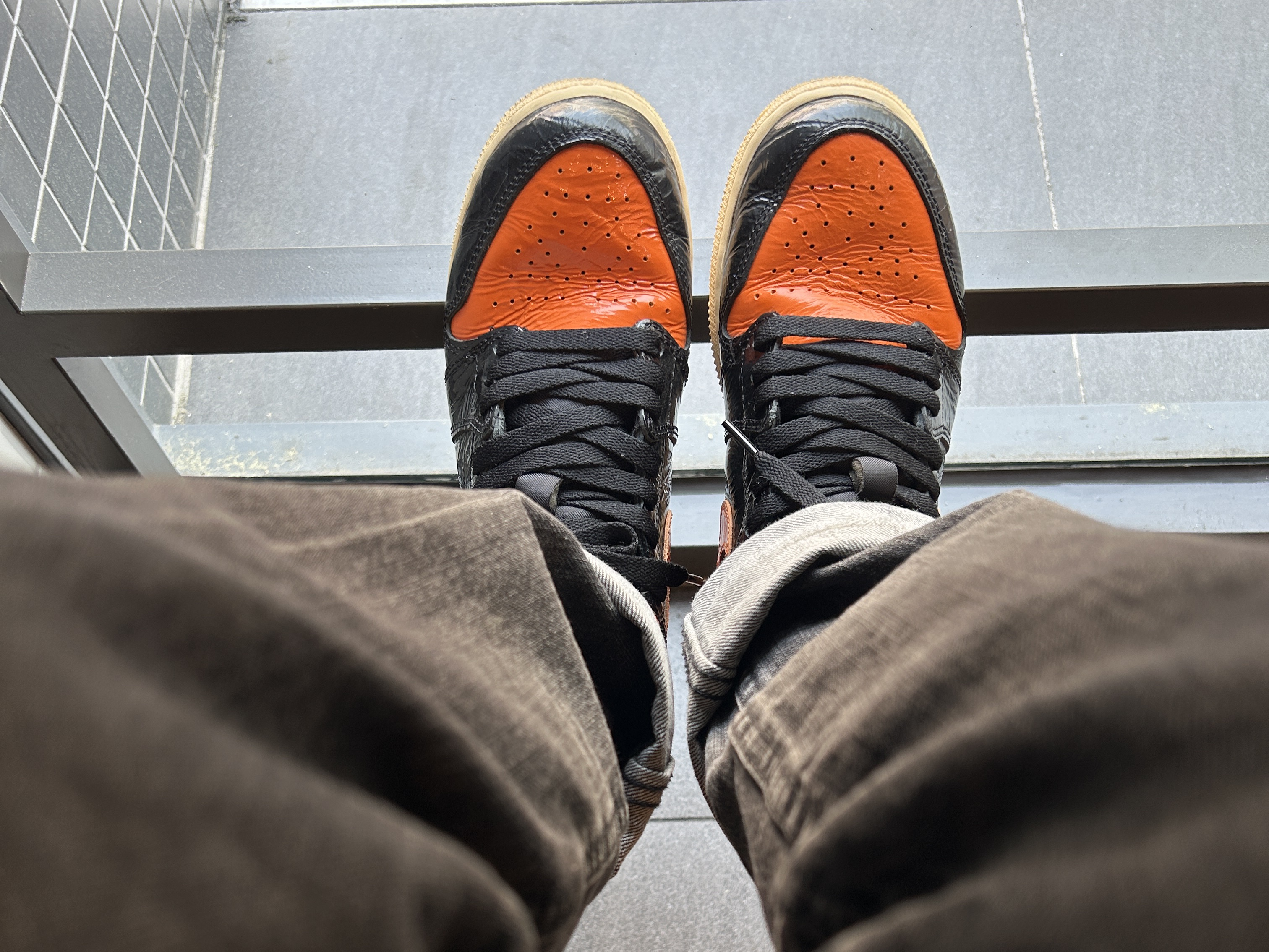 Jordan 1 Retro High Shattered Backboard 3.0 착용 스타일