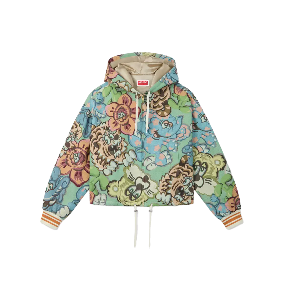 겐조 x 베르디 후디드 파카 멀티컬러 - 25SS(Kenzo x Verdy Hooded Parka Multicolor - 25SS)