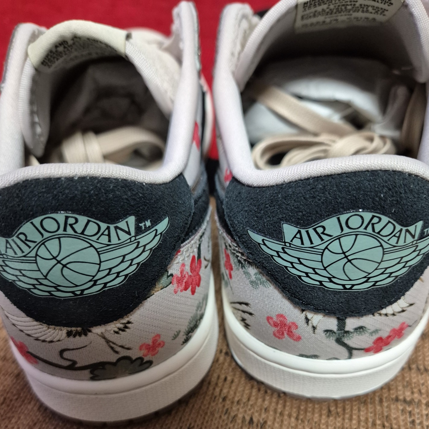 Jordan 1 Retro Low OG Rui Cranes 착용 스타일 - 5