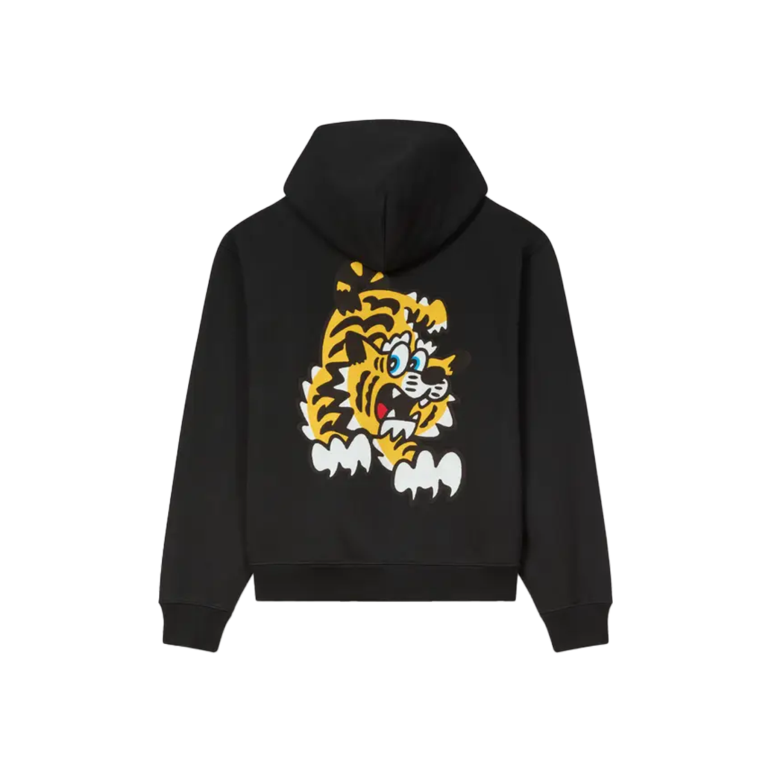 KM5BTSHKZ04BK Kenzo x Verdy Embroidered Classic Hoodie Black - 25SS