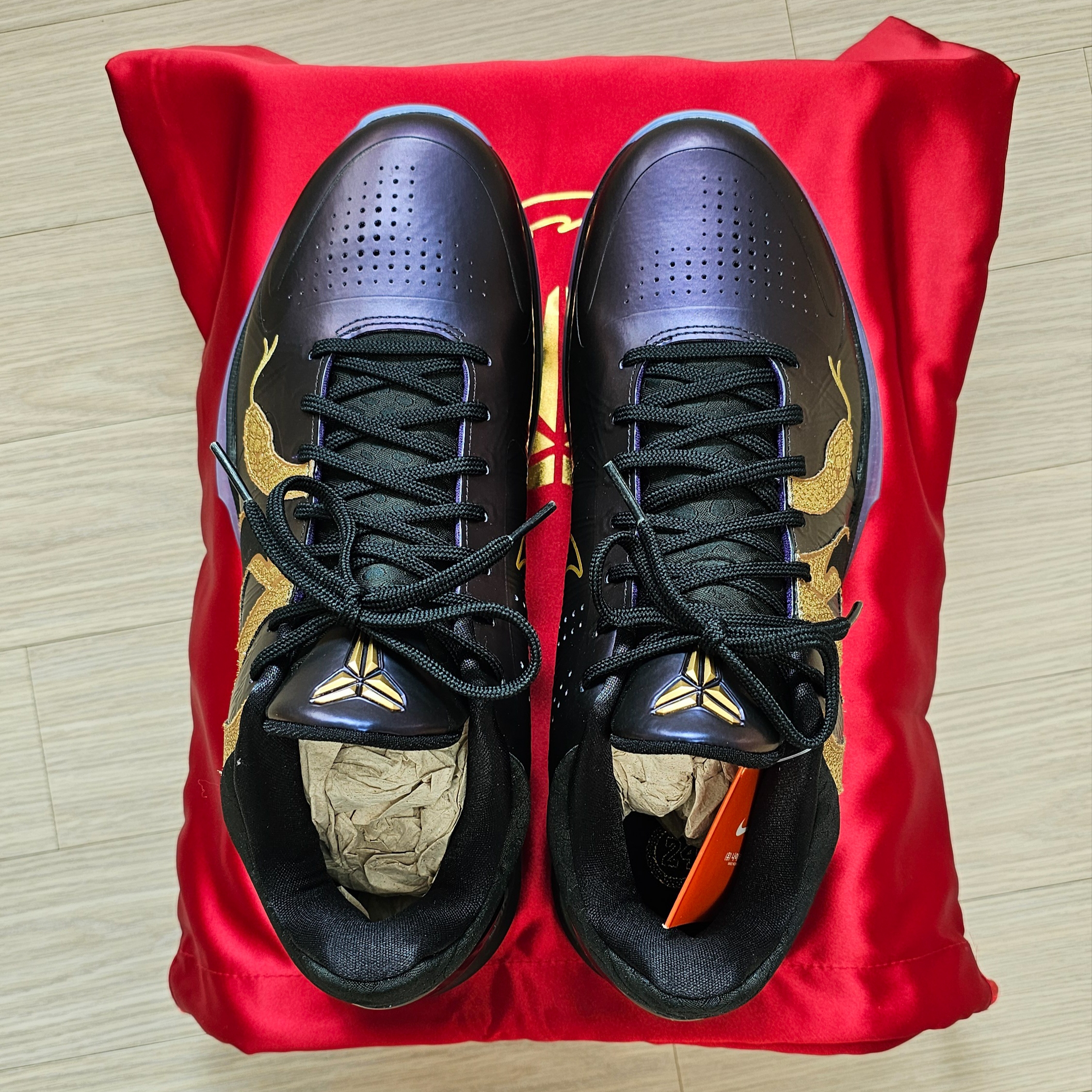 Nike Kobe 5 Protro Year of the Mamba Eggplant 착용 스타일 - 3