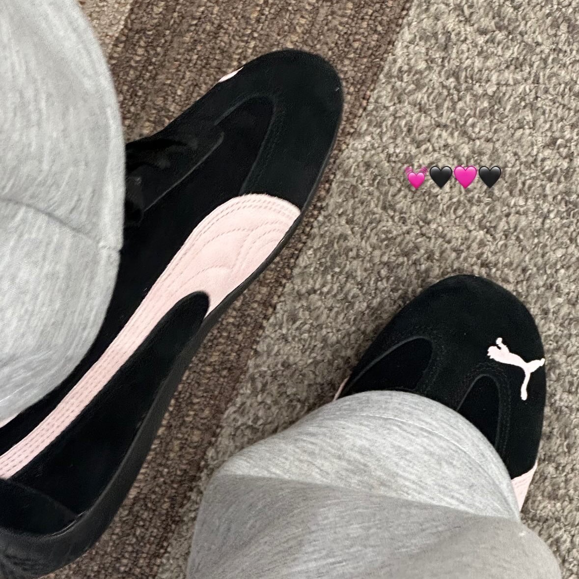 Puma Speedcat OG Black Mauve Mist 착용 스타일