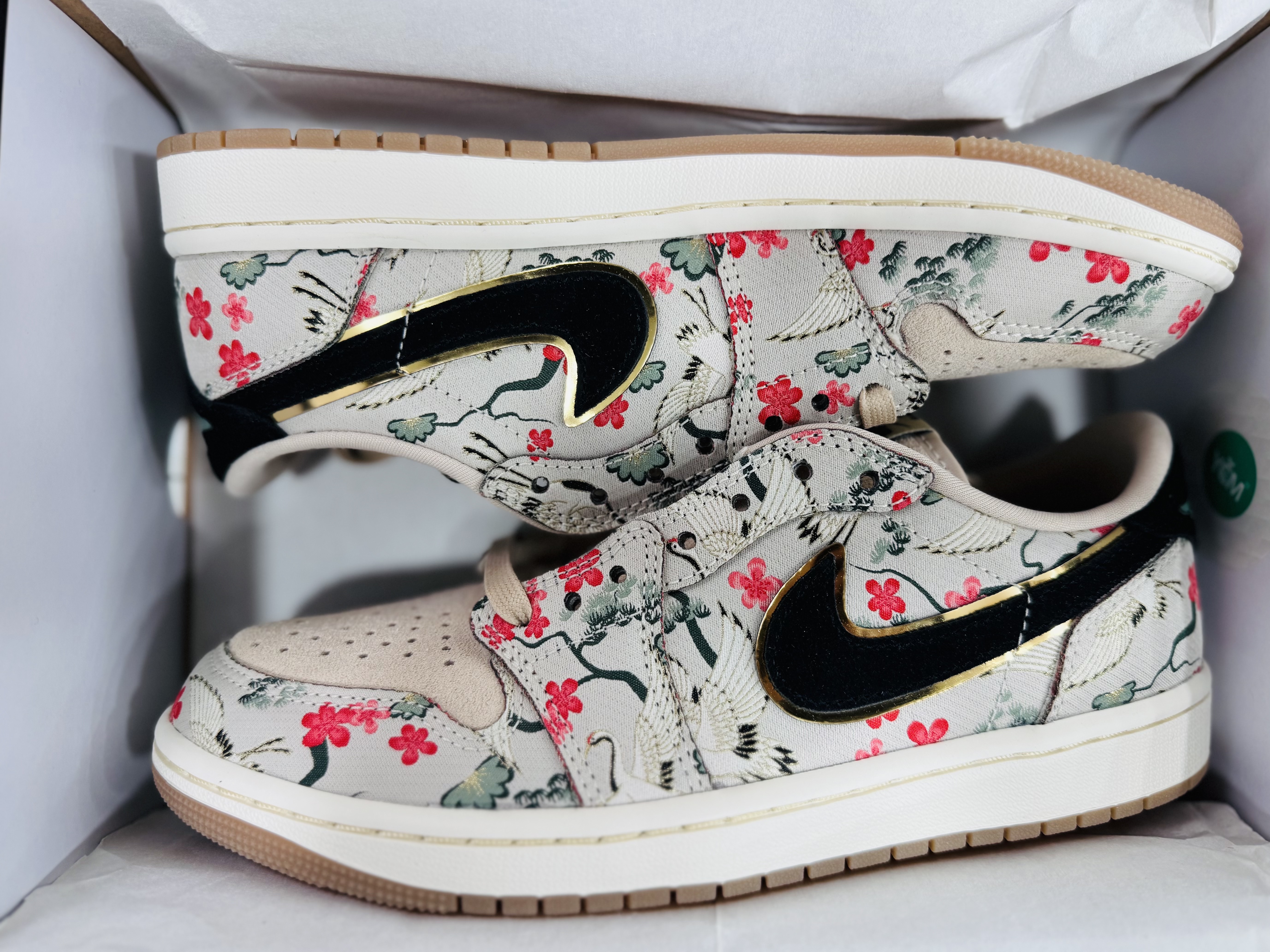 Jordan 1 Retro Low OG Rui Cranes 착용 스타일