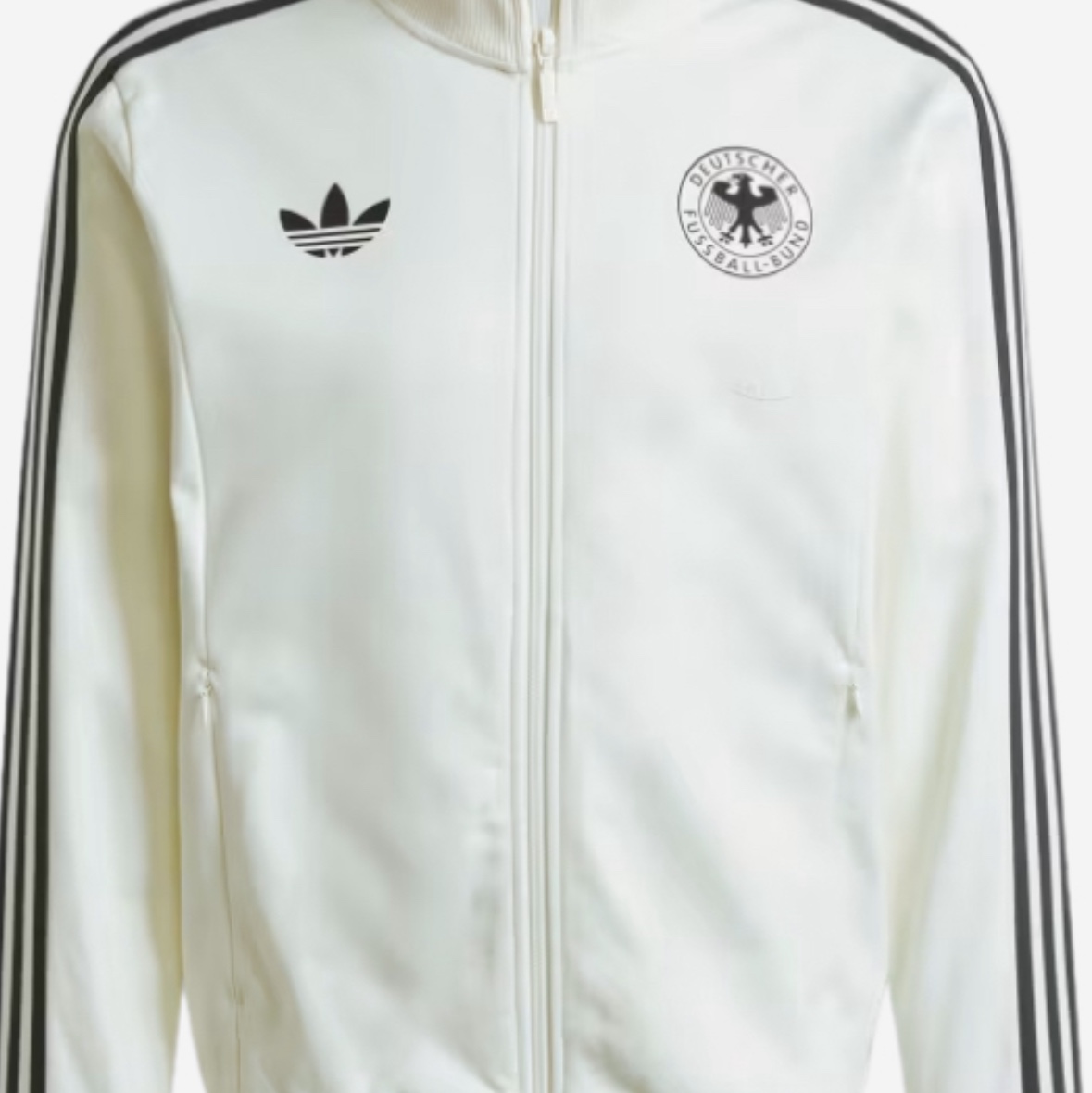 Adidas German Beckenbauer Track Top Off White - KR Sizing 착용 스타일