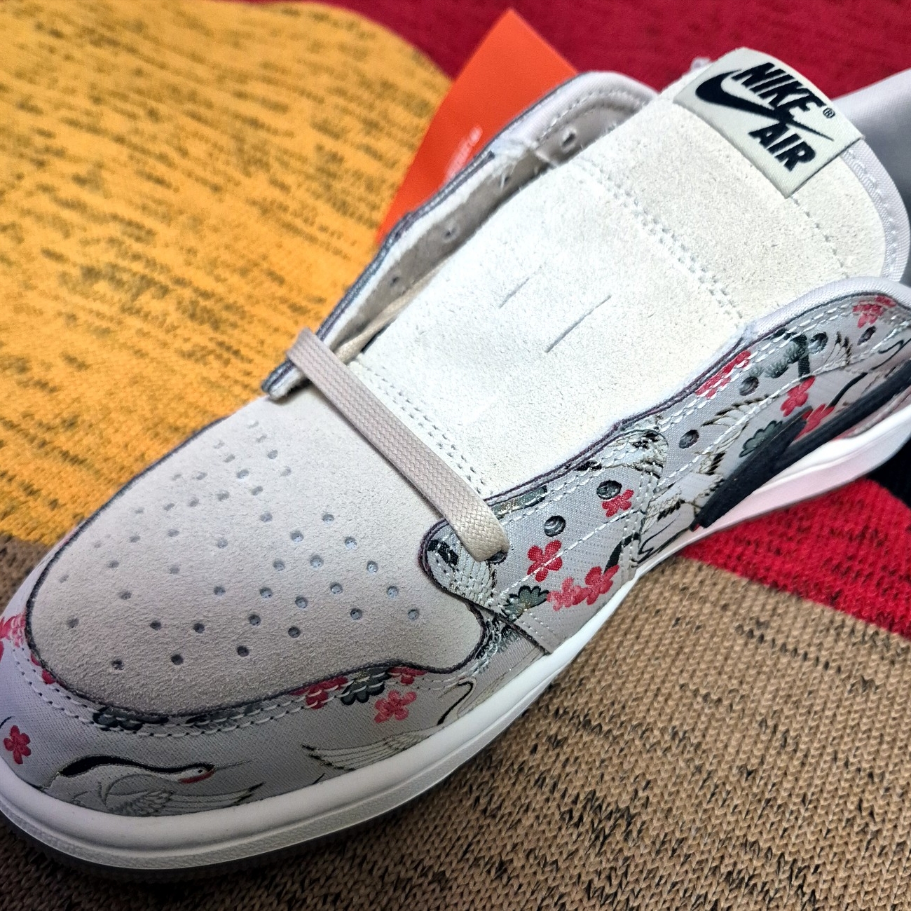 Jordan 1 Retro Low OG Rui Cranes 착용 스타일 - 3