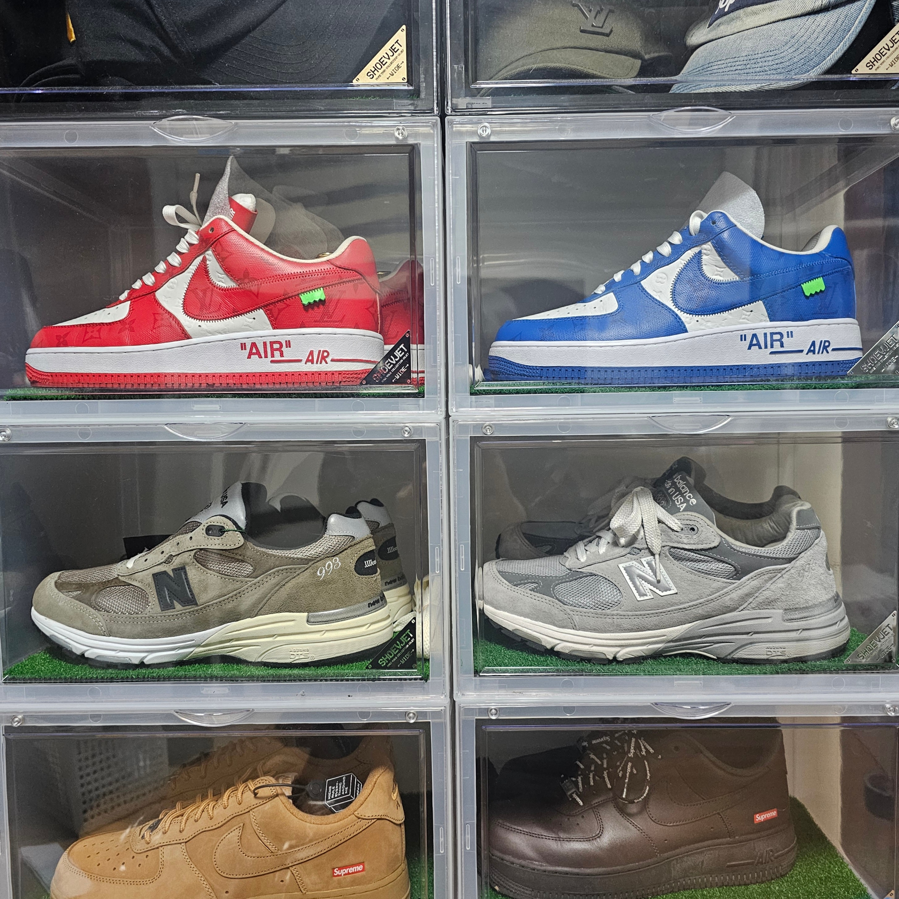New Balance x JJJJound 993 Made in USA Mushroom White, New Balance 993 Made in USA Grey - 2E Wide 착용 스타일 - 1