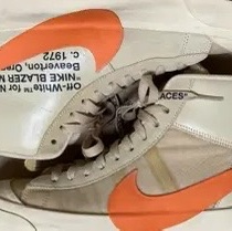 Nike x Off-White Blazer Mid Off-White All Hallow's Eve 착용 스타일