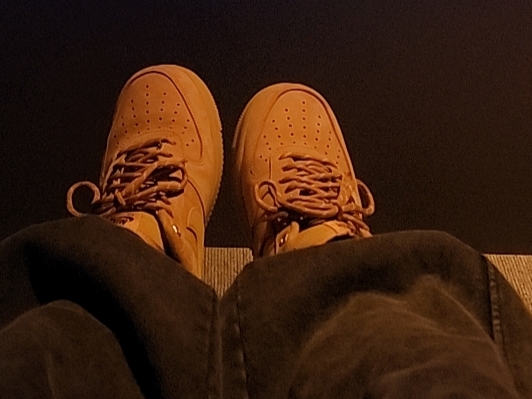 Nike Air Force 1 '07 WB Flax 착용 스타일