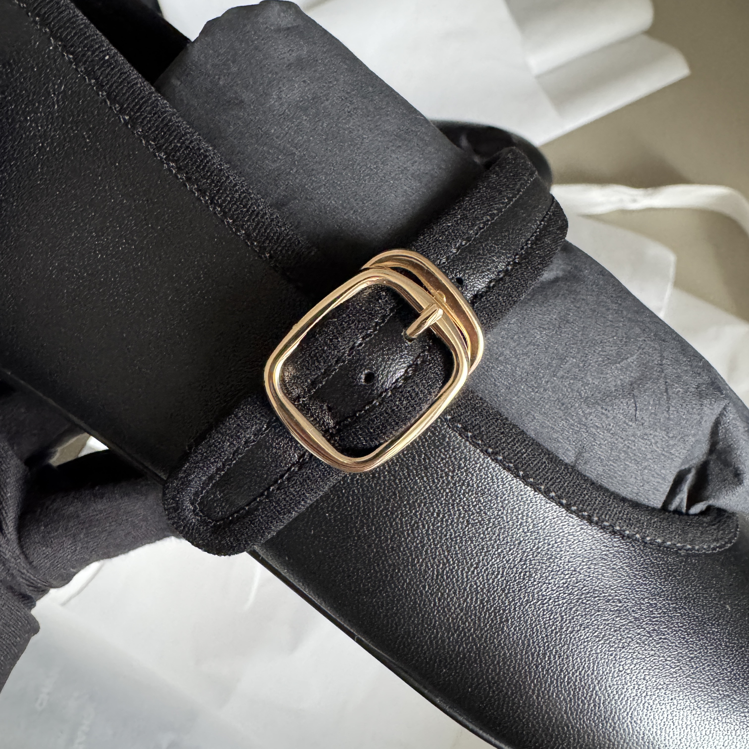 (W) Chanel Mary Jane Lambskin & Black 착용 스타일 - 2