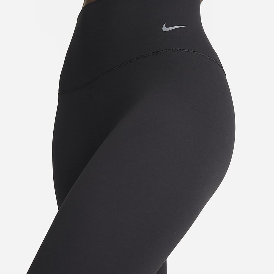 (W) Nike Gen.B. Gentle Support High-Waisted 7/8 Leggings Black - Asia 착용 스타일 - 4