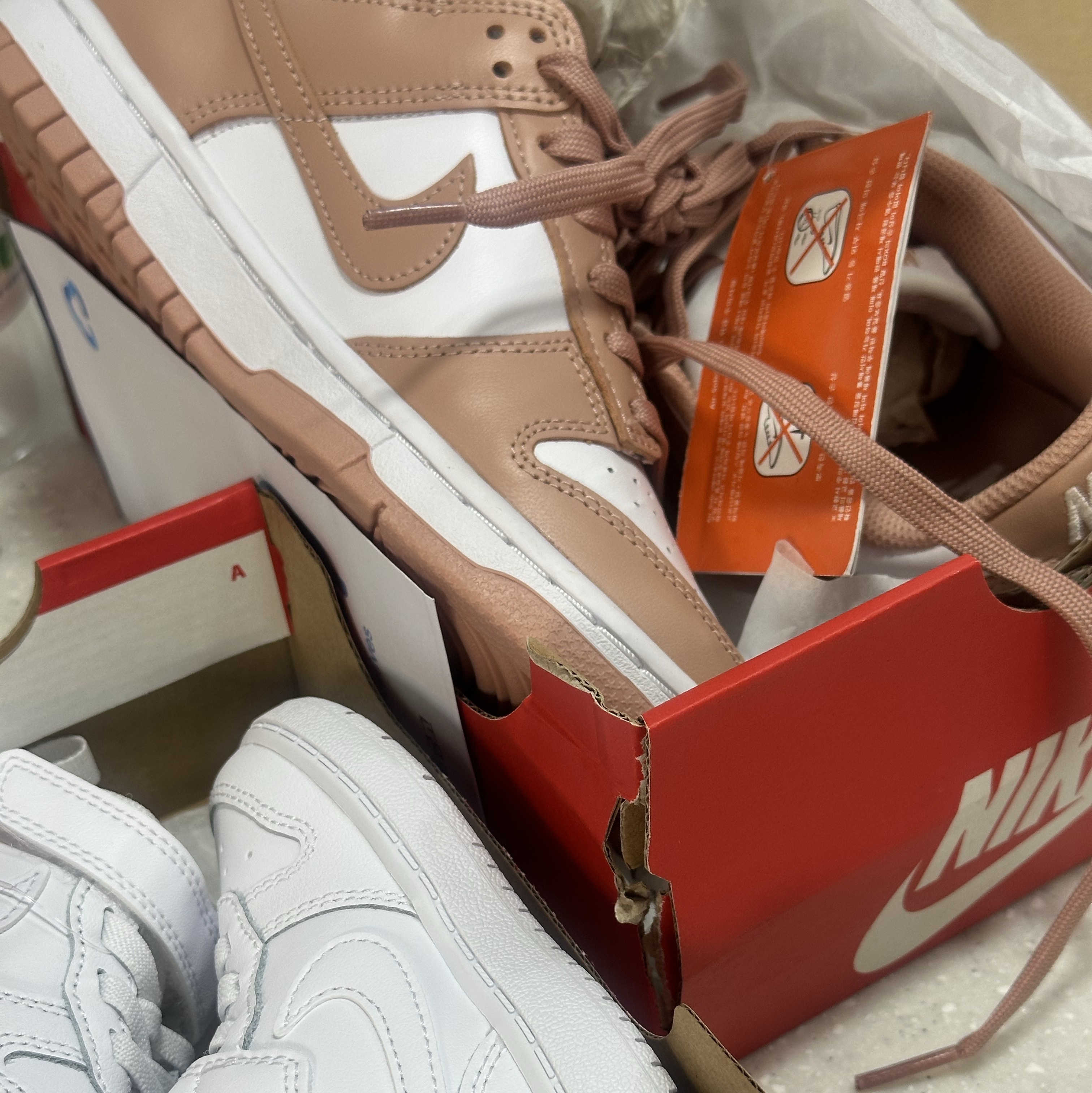(W) Nike Dunk Low Rose Whisper 착용 스타일
