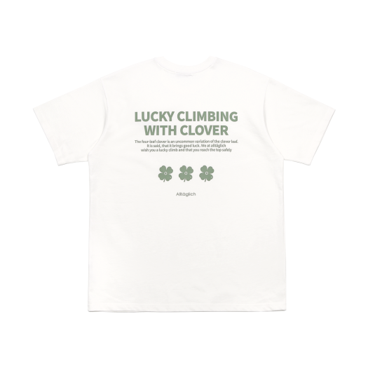 cmdcmwt ALLTAGLICH Climbing Four Leaf Clover T-Shirts