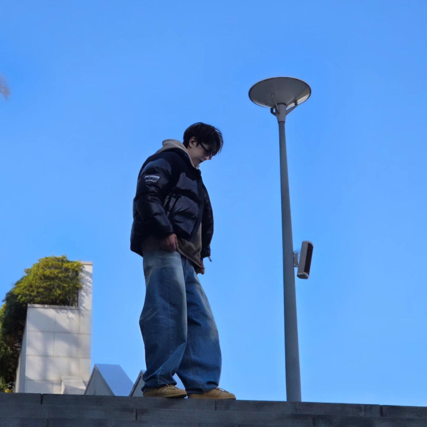 Essentials Hoodie Oak - 22SS, Adidas Superstar Golden Beige 착용 스타일 - 7