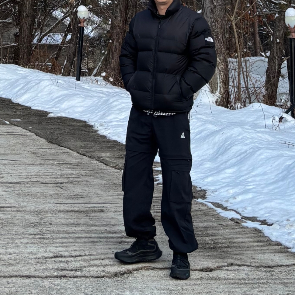 (W) Nike ACG Smith Summit Zip-Off Pants Black - Asia, Nike ACG Terra Antarktik Gore-Tex Anthracite 착용 스타일