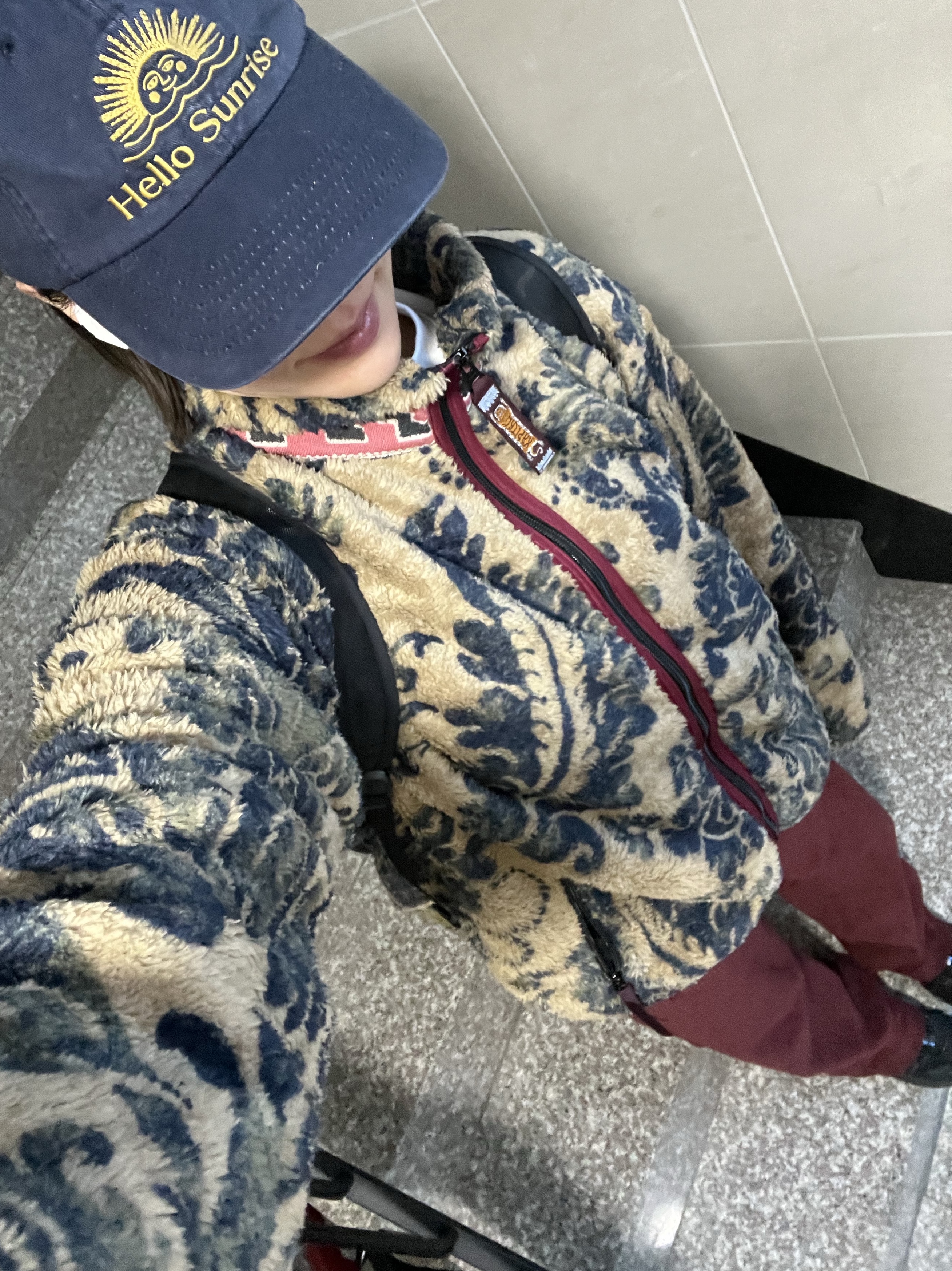 Kapital Damask Pattern Maria Fleece Zip Blouson Beige, Arc'teryx Heliad 15 Backpack Black 착용 스타일