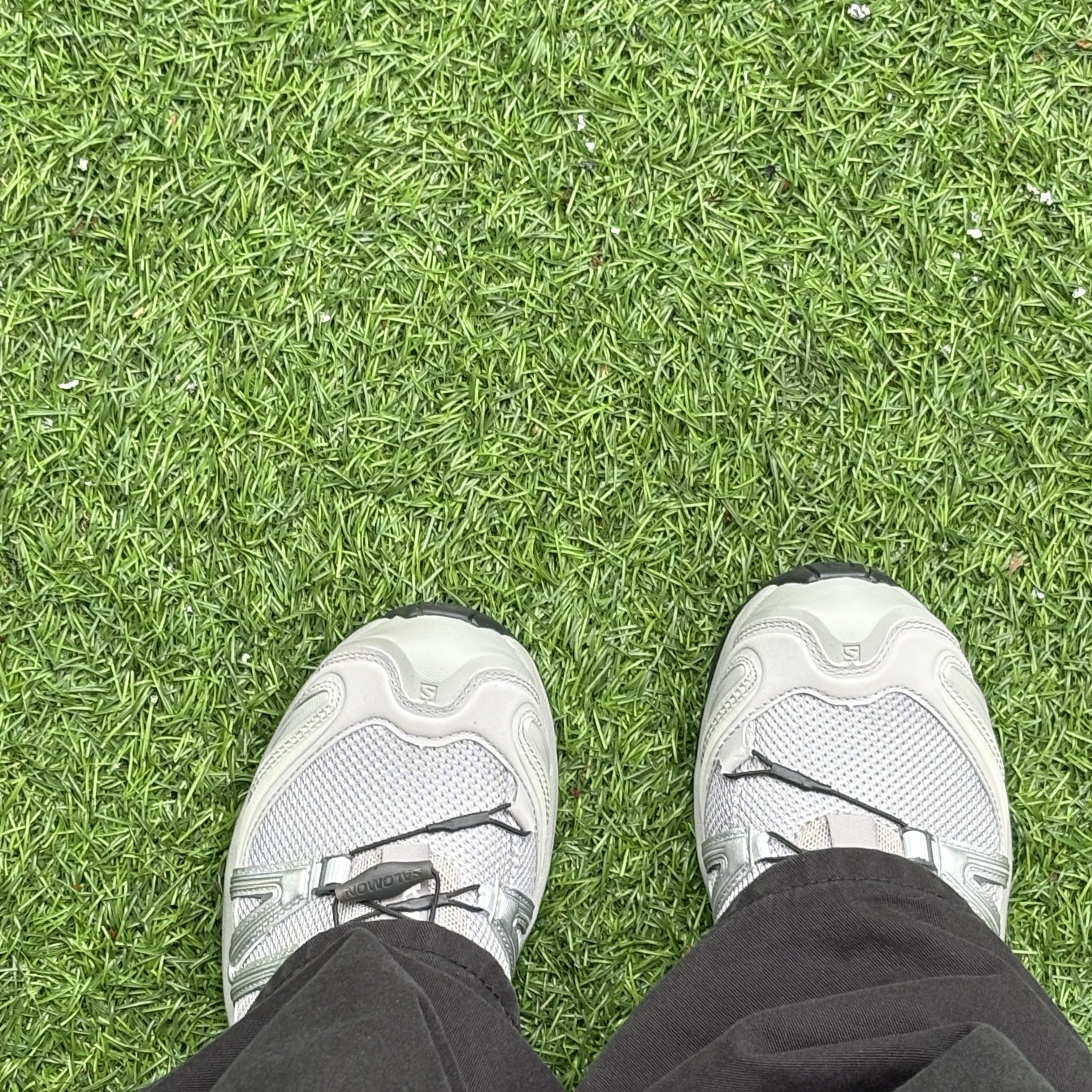 Salomon XA Pro 3D Alloy Silver 착용 스타일