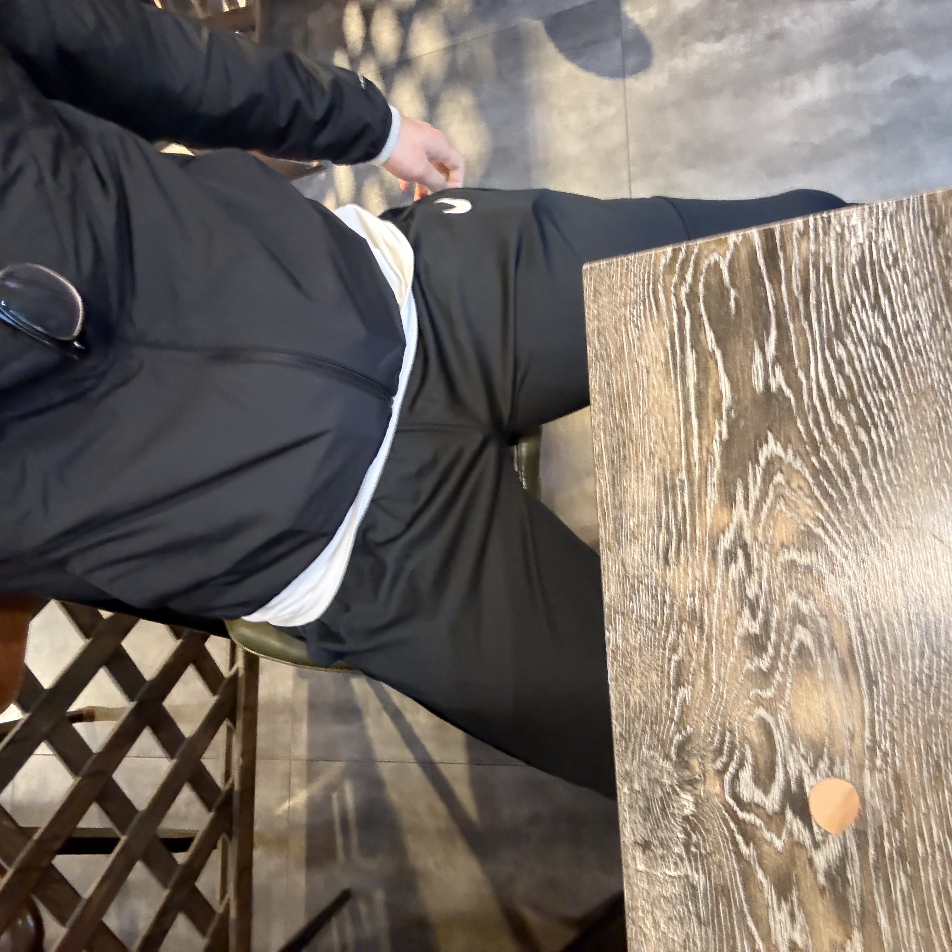 Nike Dri-Fit Park 20 Knit Pant Black White - US/EU 착용 스타일