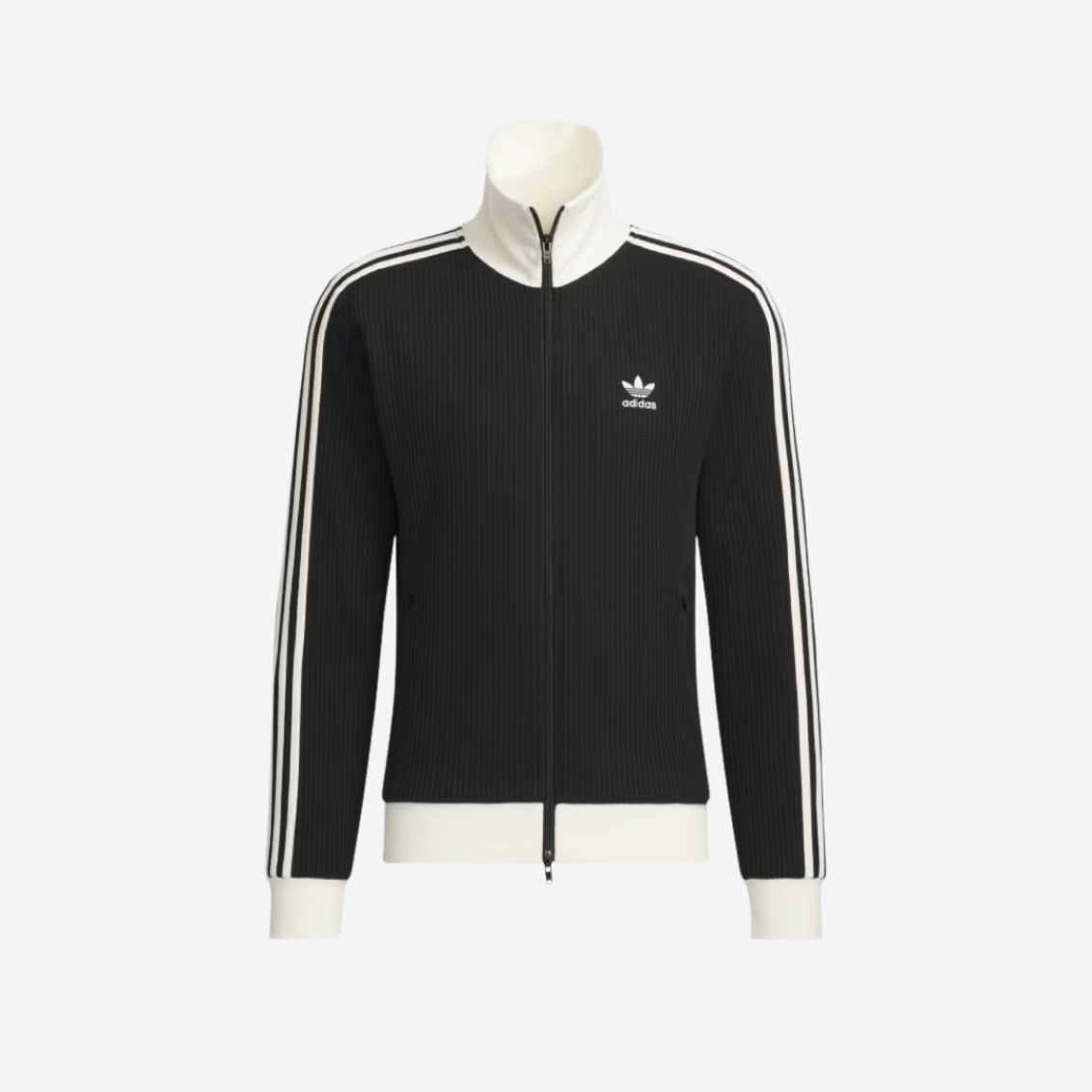 Adidas Waffle Beckenbauer Track Top Black - KR Sizing 착용 스타일