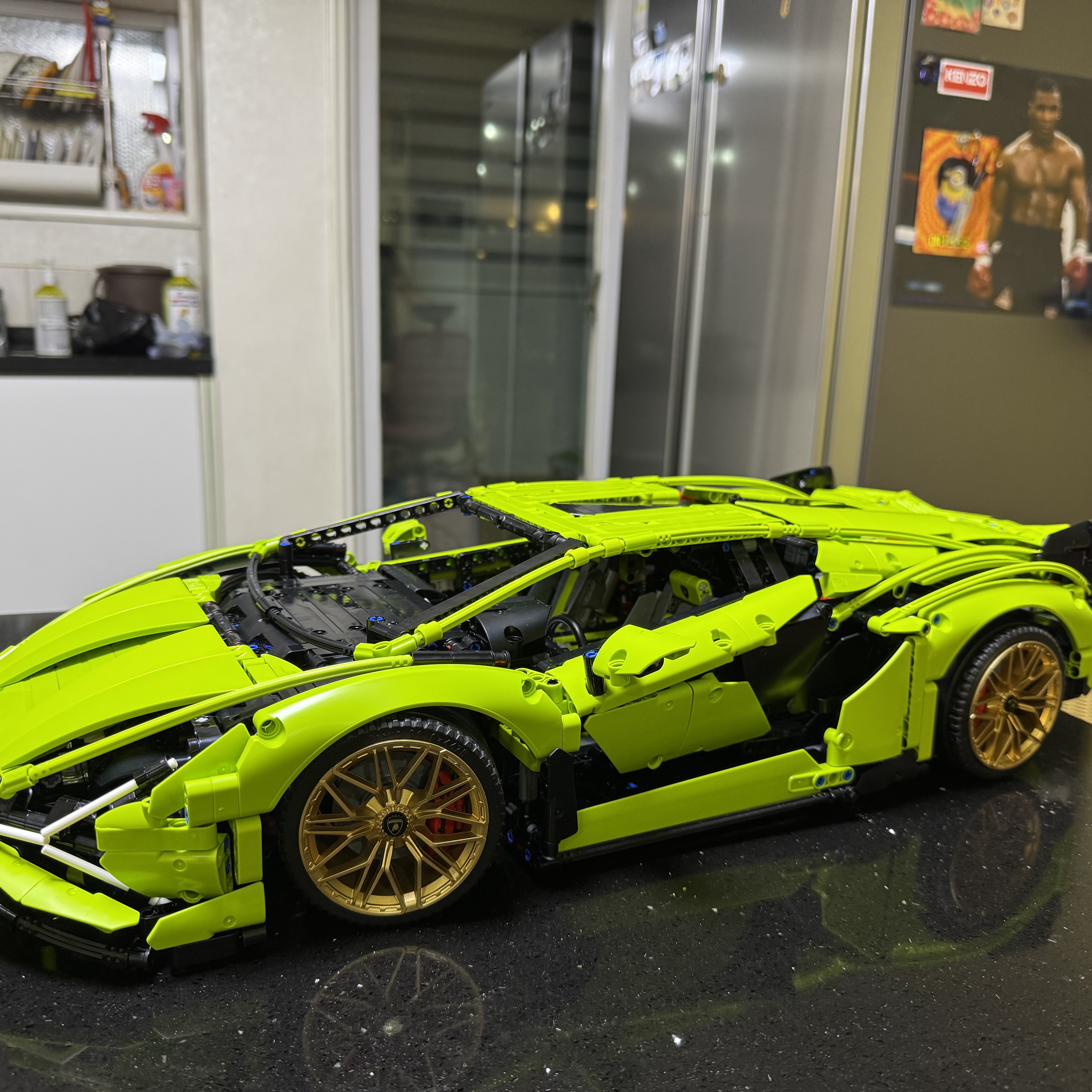 Lego Lamborghini Sian FKP 37 착용 스타일 - 1