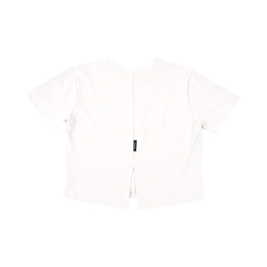cmdasiv ALLTAGLICH Recycle Slit T-Shirts Natural Fit White