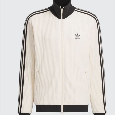 Adidas Waffle Beckenbauer Track Top Wonder White - KR Sizing 착용 스타일
