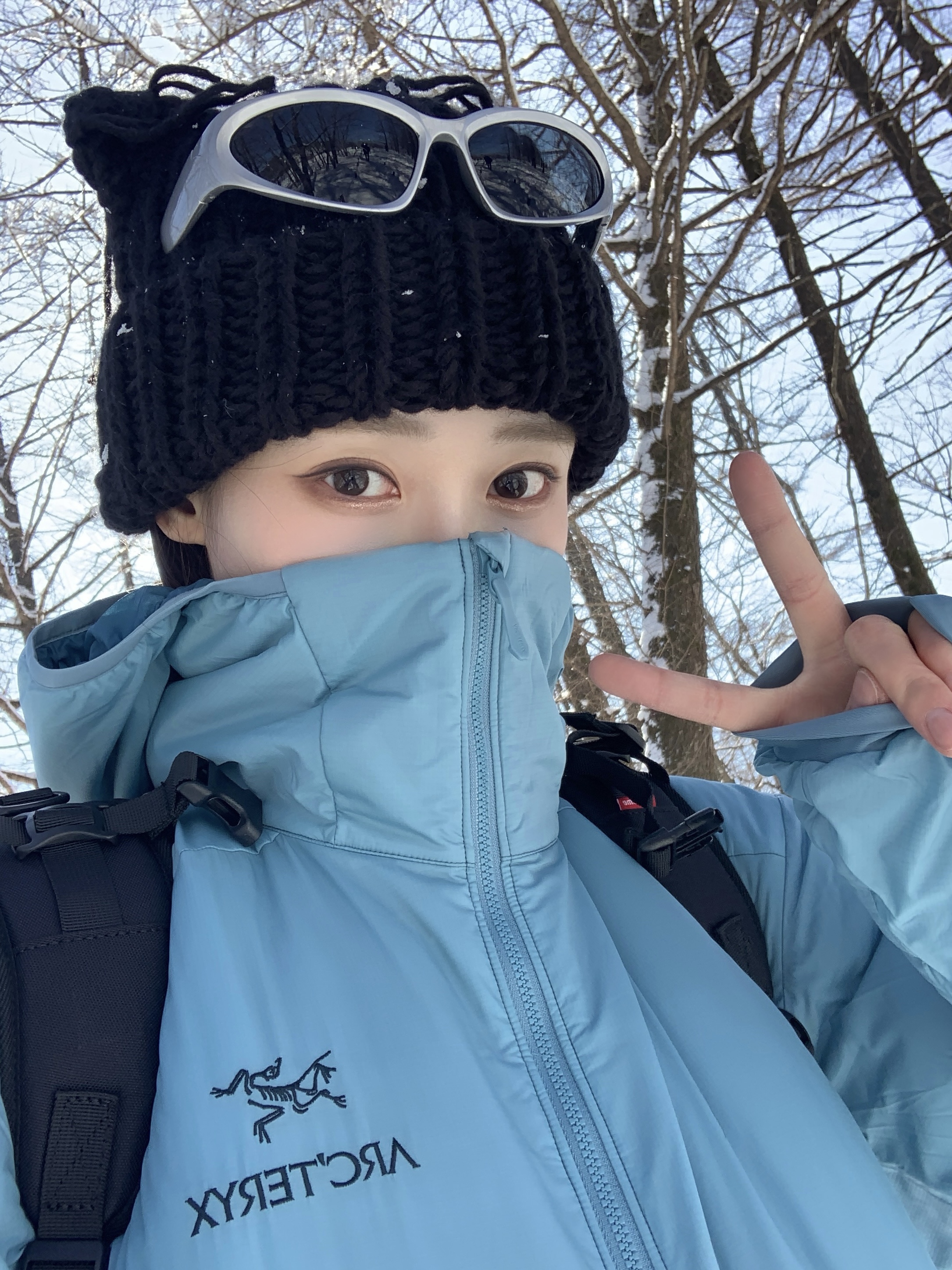 Arc'teryx Atom LT Hoody Solace 착용 스타일