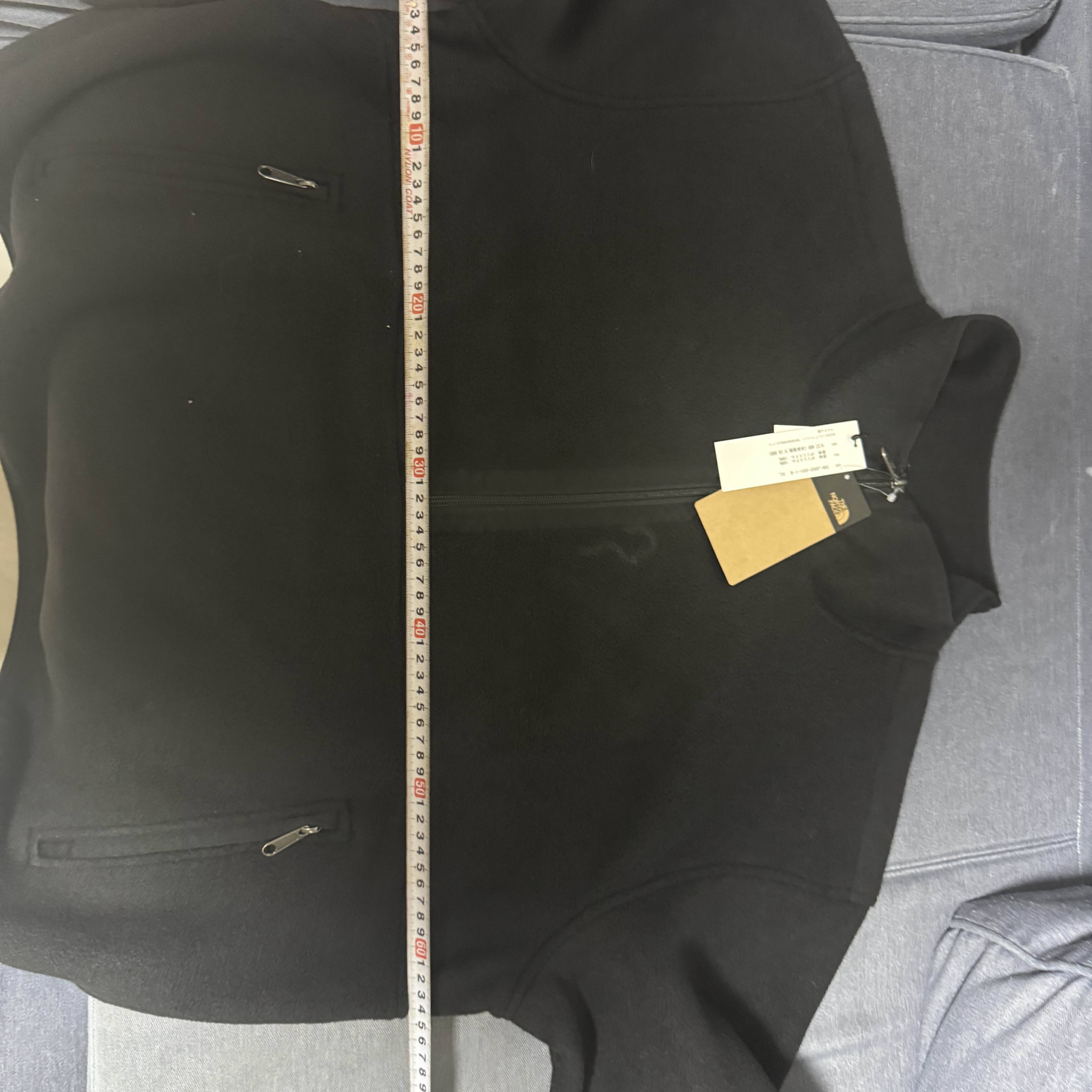 CDG x The North Face North Dome Pullover Black 착용 스타일 - 4