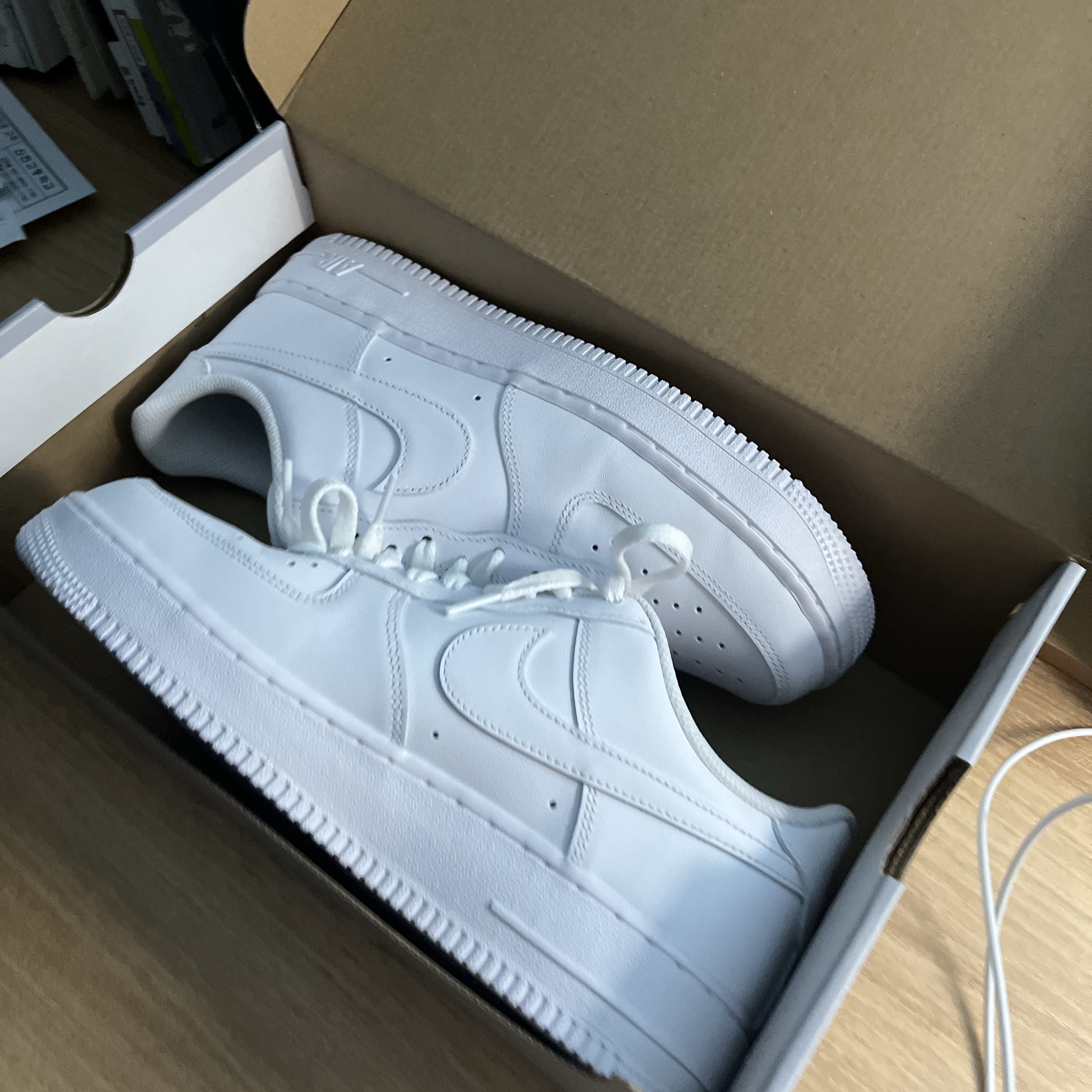 Nike Air Force 1 '07 Low White 착용 스타일