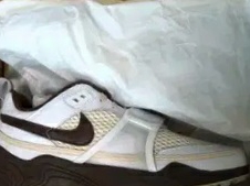 Nike x Travis Scott Zoom Field Jaxx White and Light Chocolate 착용 스타일