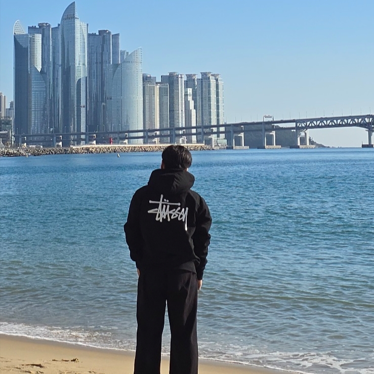 Stussy Basic Stussy Hoodie Black 2022 착용 스타일