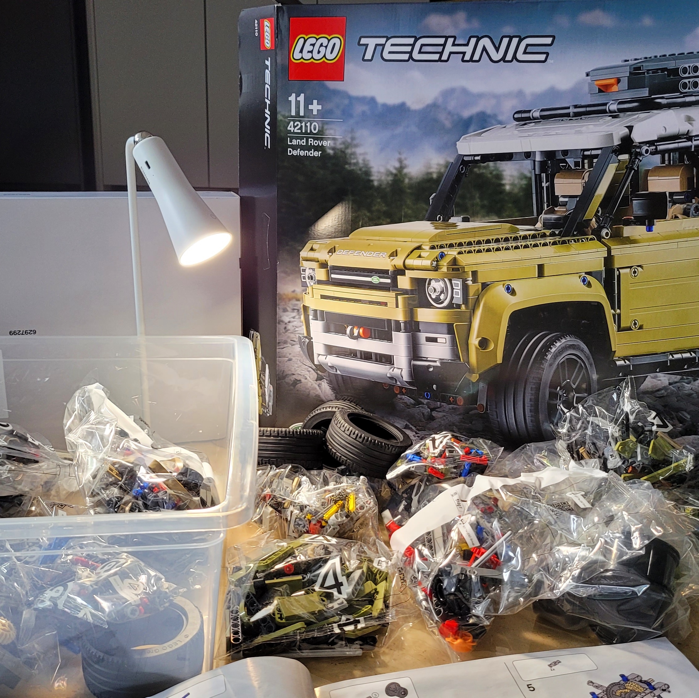 Lego Land Rover Defender 착용 스타일