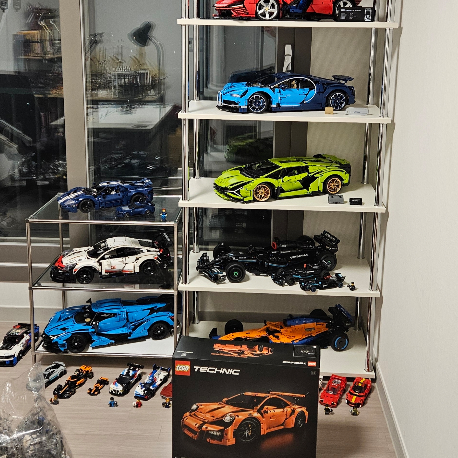 Lego Porsche 911 GT3 RS, Lego Lamborghini Sian FKP 37 착용 스타일