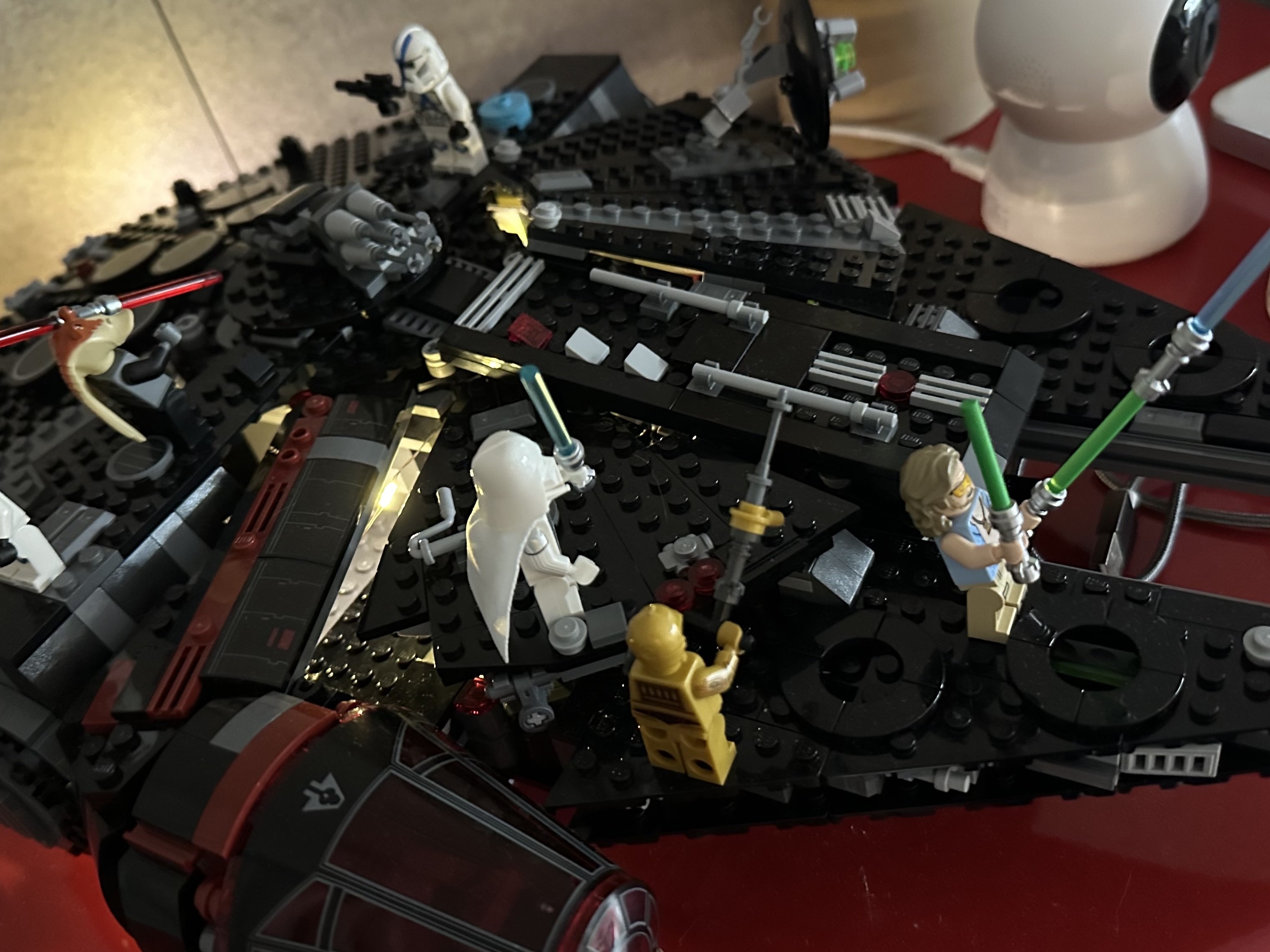 Lego Star Wars The Dark Falcon 착용 스타일