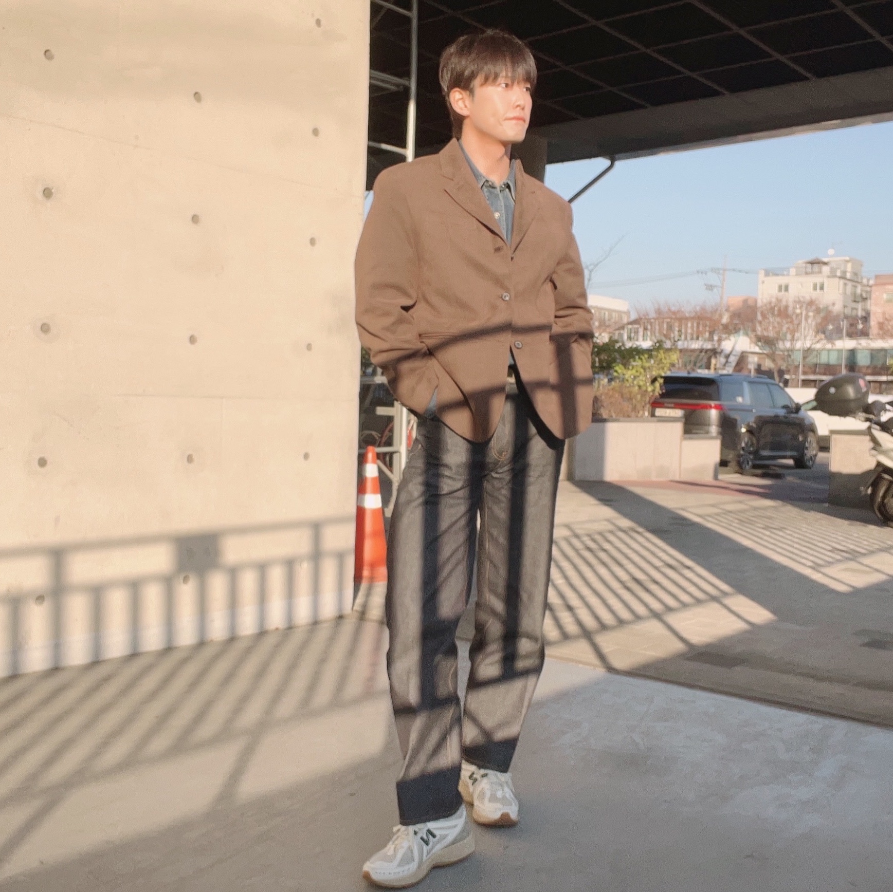 Supreme Rigid Loose Fit Selvedge Jean Rigid Indigo - 24FW 착용 스타일