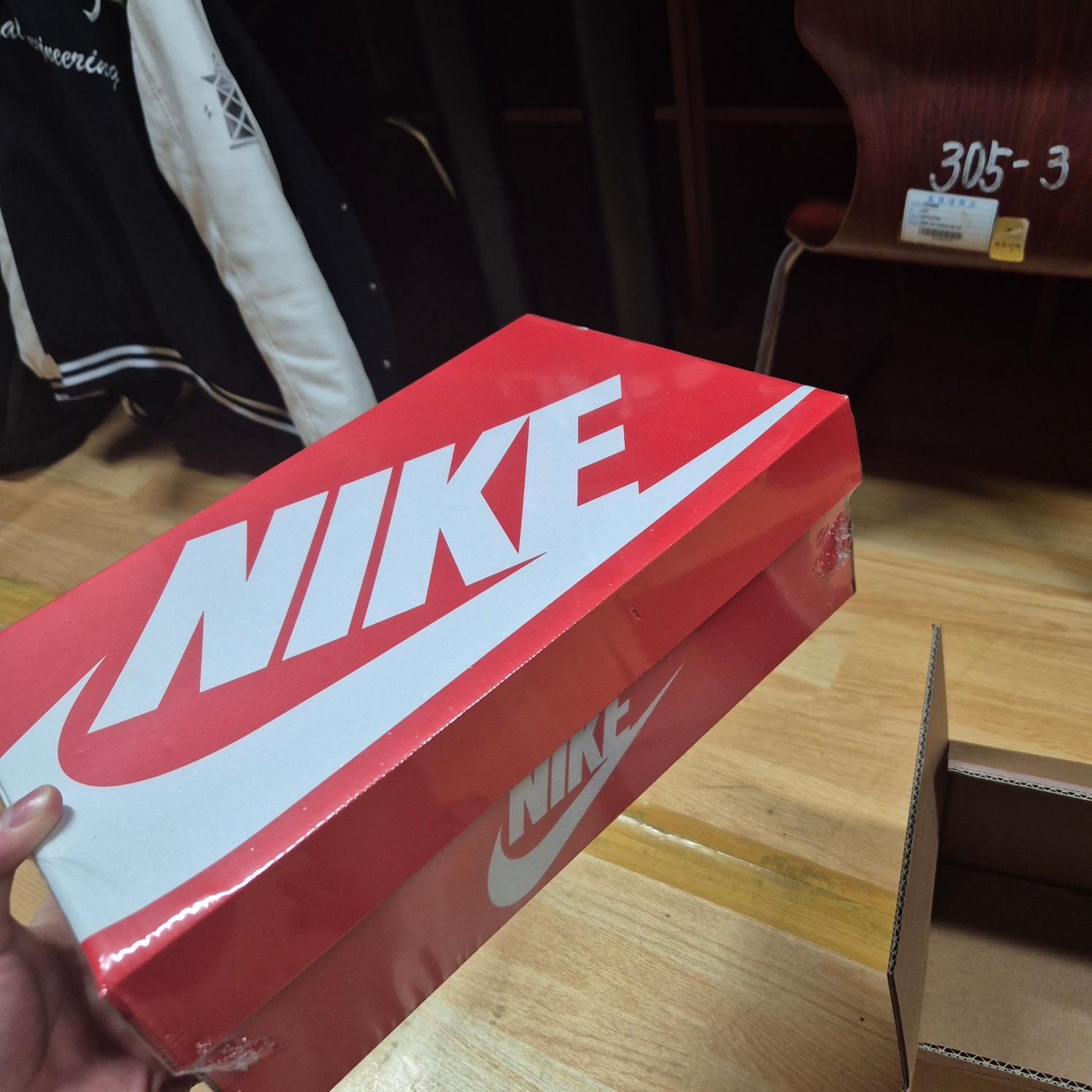 Nike Dunk Low Retro Grey Fog 착용 스타일 - 1