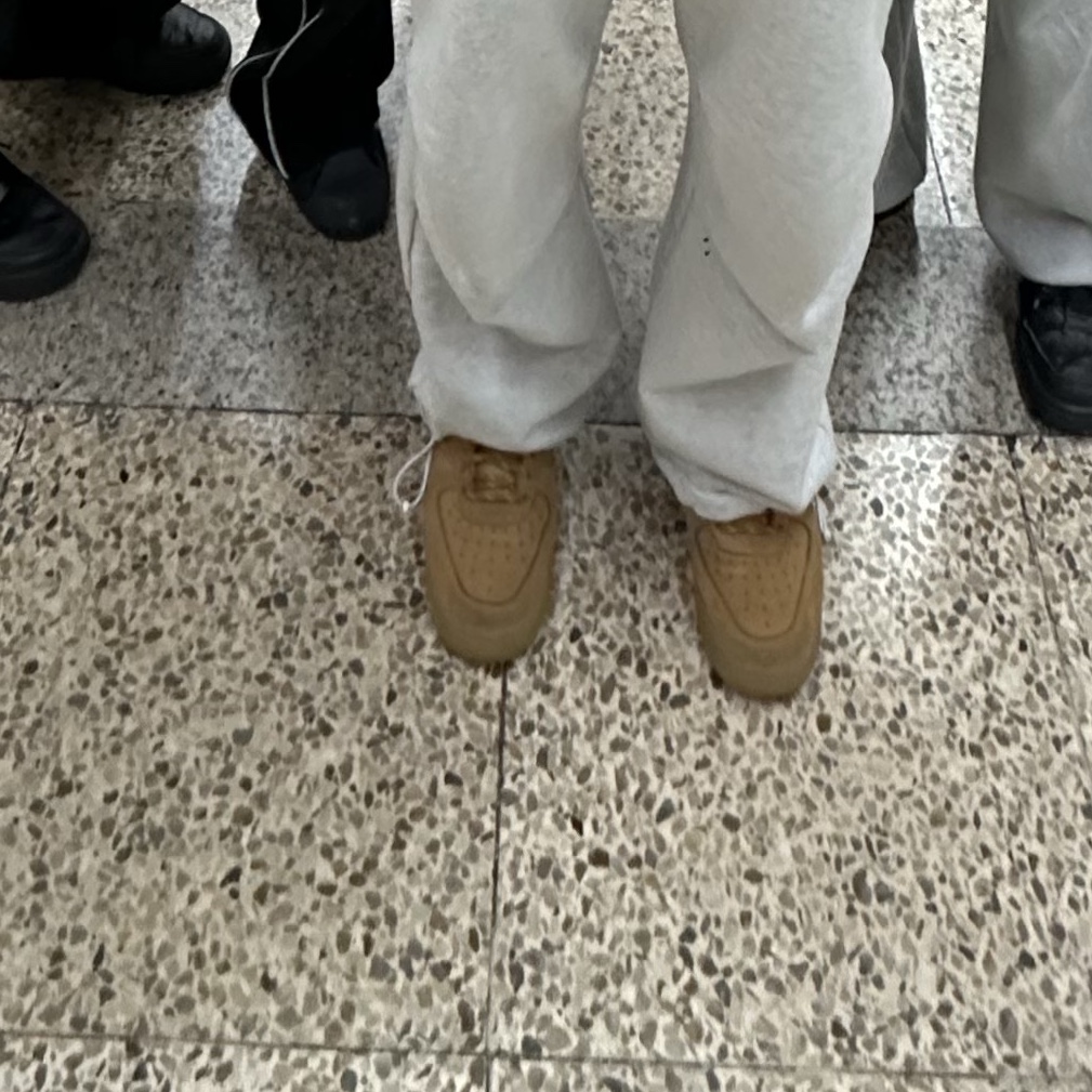 (W) Nike Air Force 1 '07 WB Flax Wheat 착용 스타일 - 3