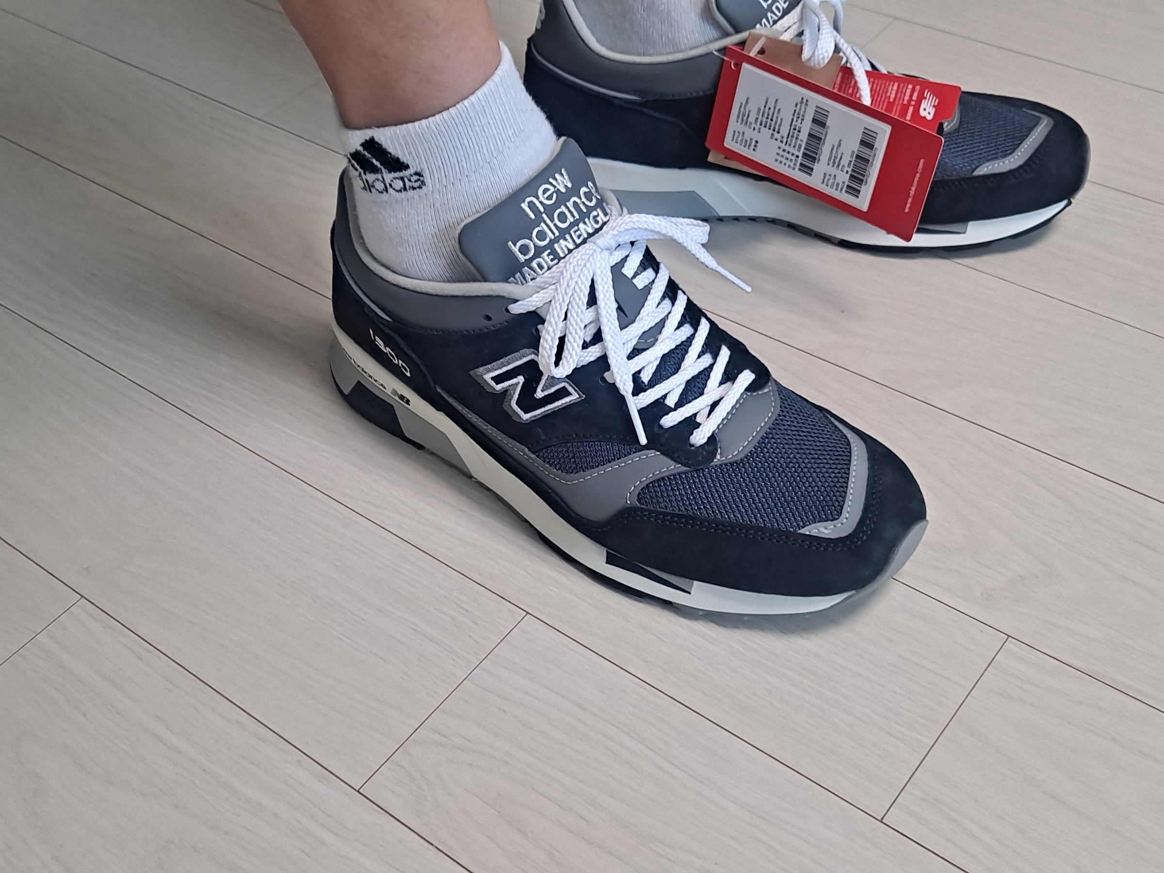 New Balance 1500 Made in UK Navy 착용 스타일