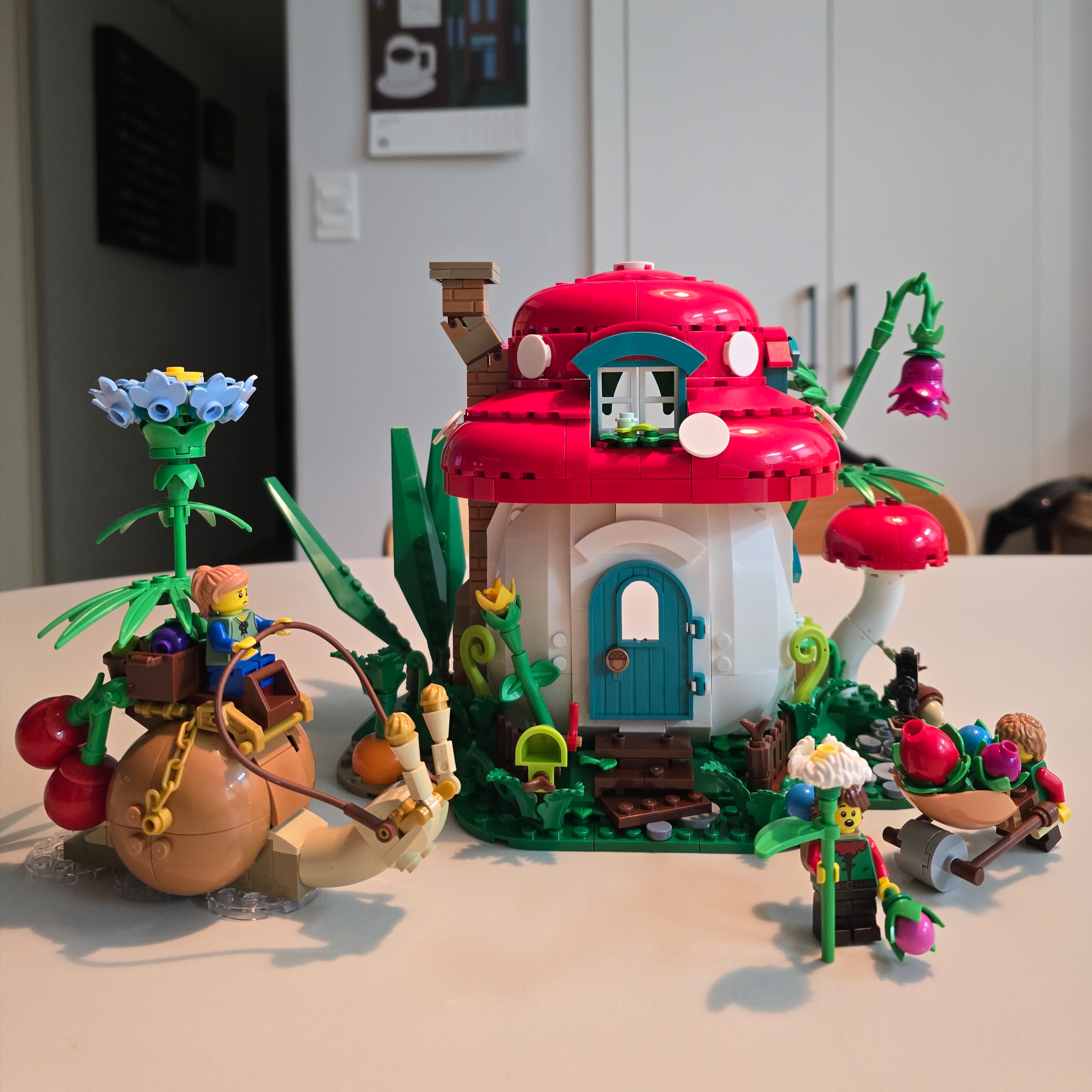 Lego Mushroom House 착용 스타일
