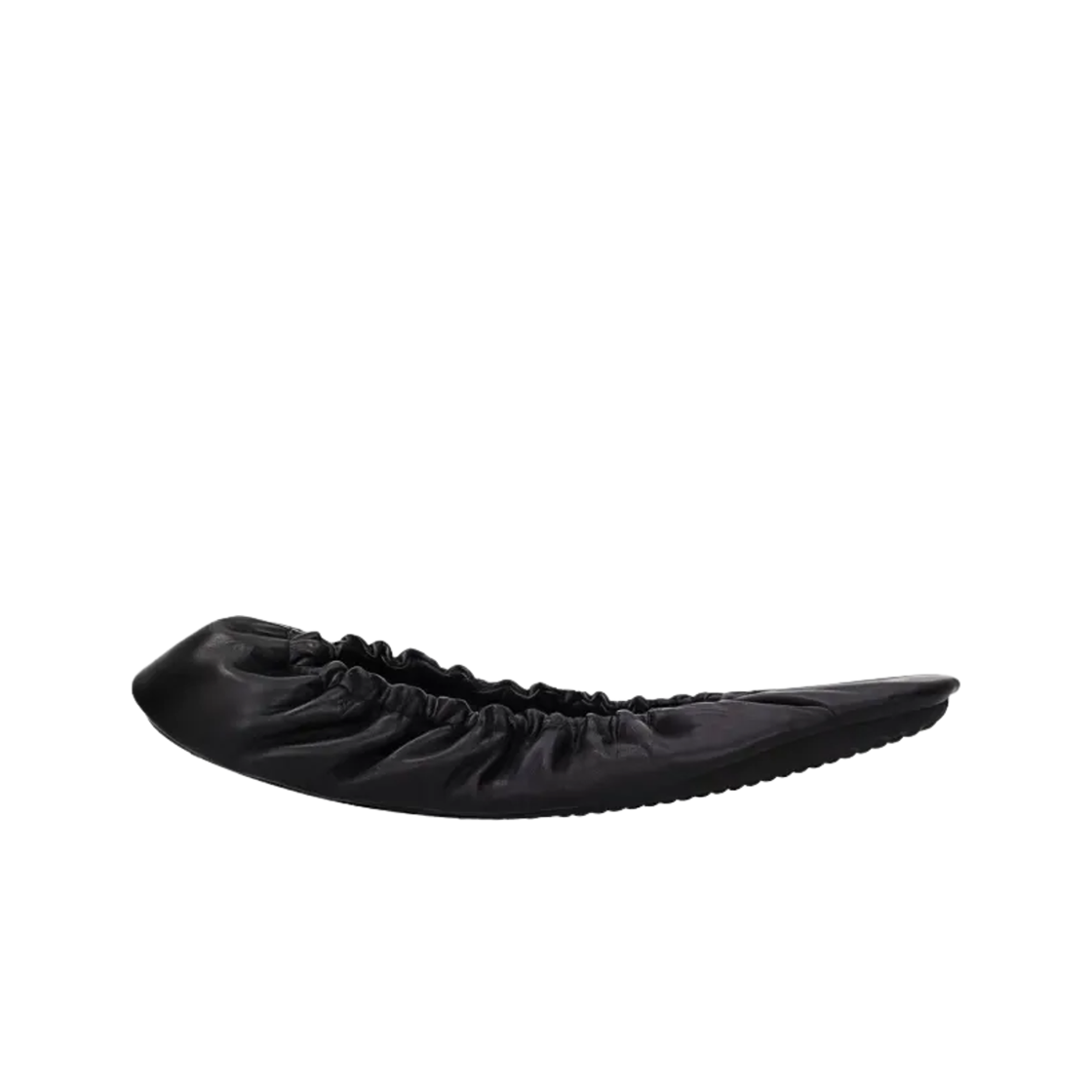 656607WA2M01000 (W) Balenciaga Tug Ballerina Black
