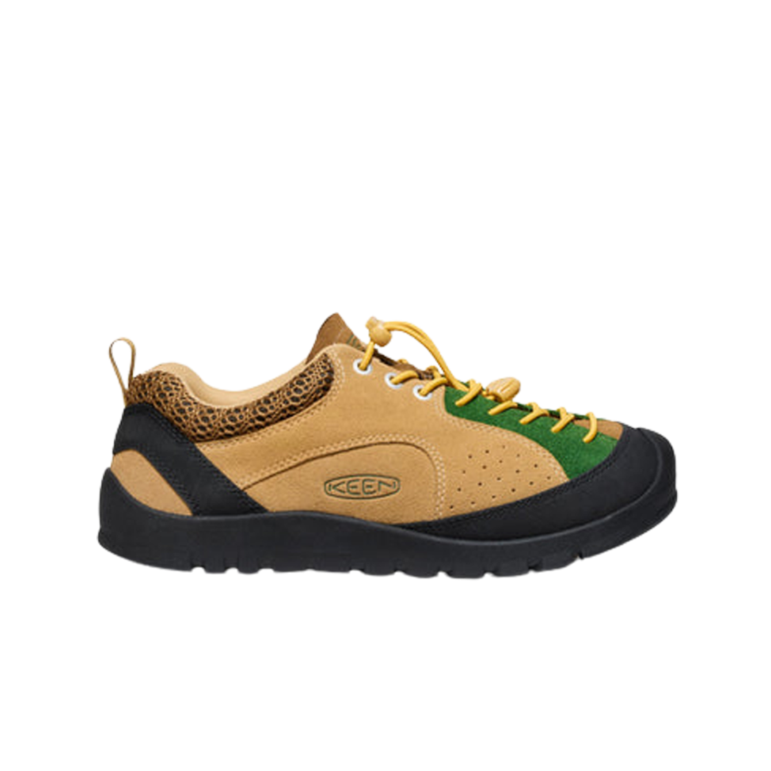 (W) 킨 재스퍼 락스 스니커즈 커리 포레스트 엘프((W) Keen Jasper Rocks Sneakers Curry Forest Elf)