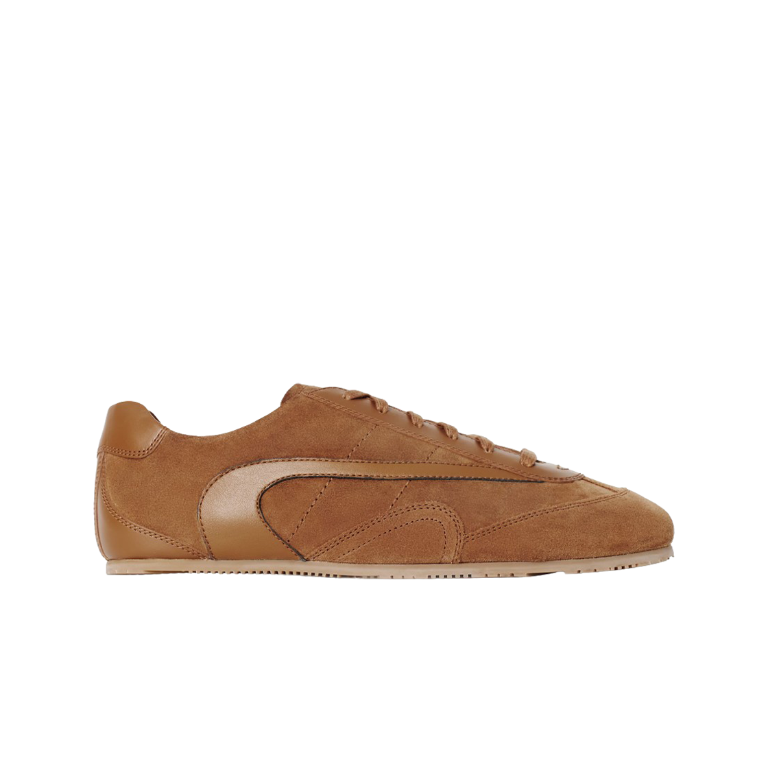 코스 미니멀 스웨이드 트레이너 모카(COS Minimal Suede Trainers Mocha)