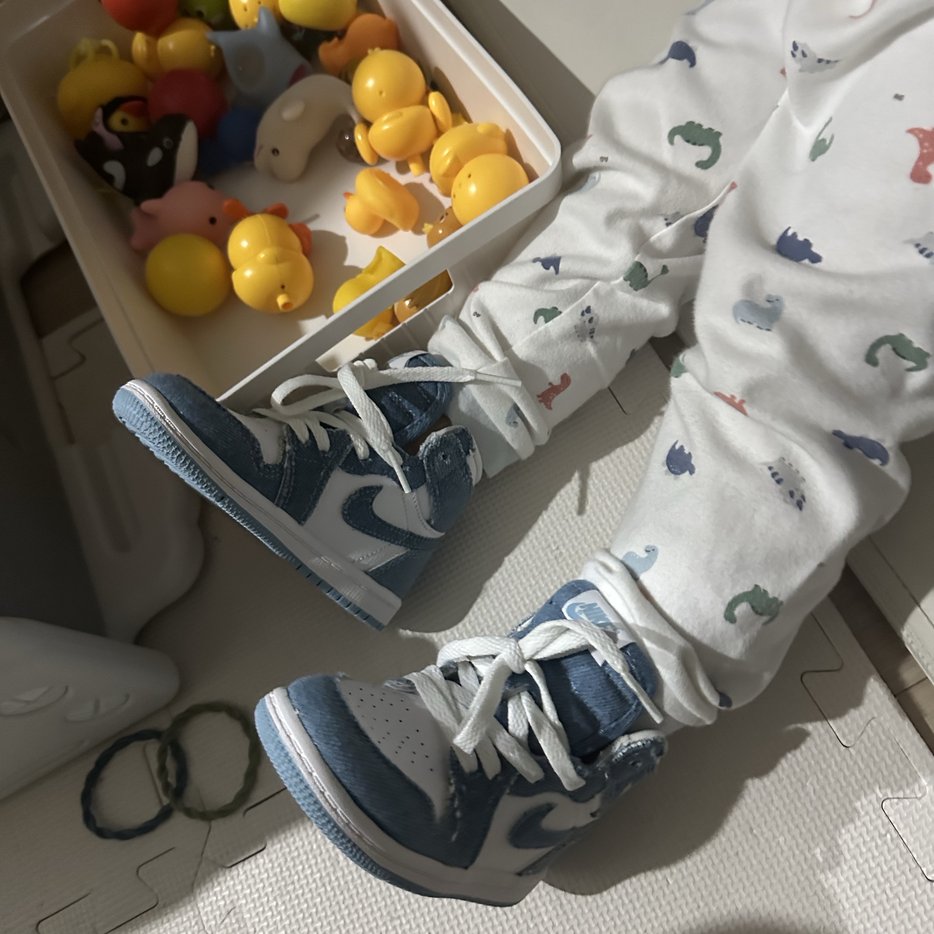(TD) Jordan 1 Retro High OG Denim 착용 스타일