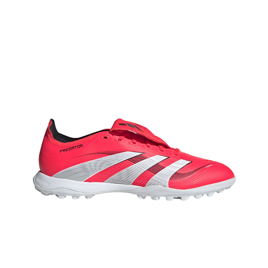 JS0384 Adidas Predator League Foldover Tongue Lucid Red Cloud White